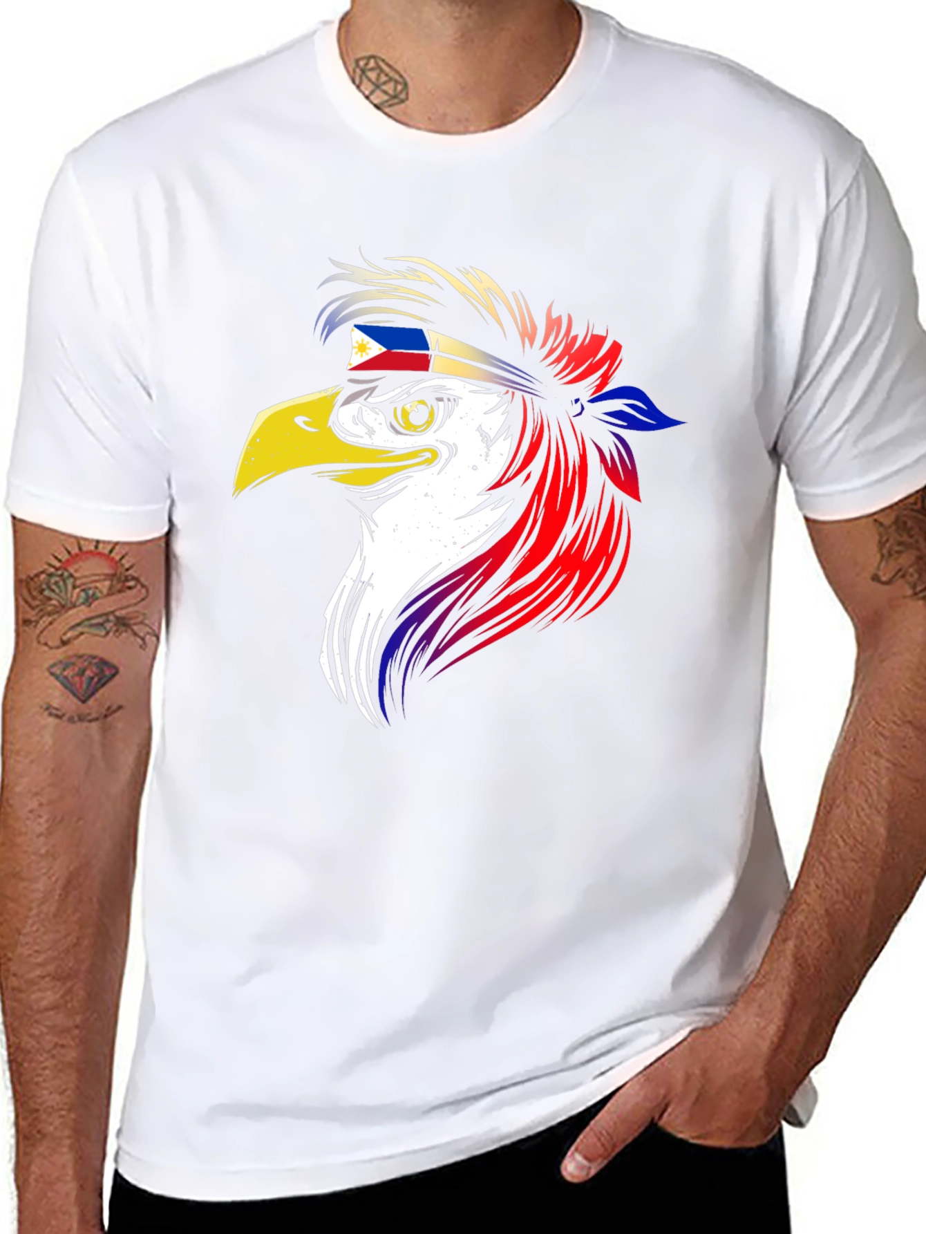 Philippine Eagle T-Shirt - Patriot Design