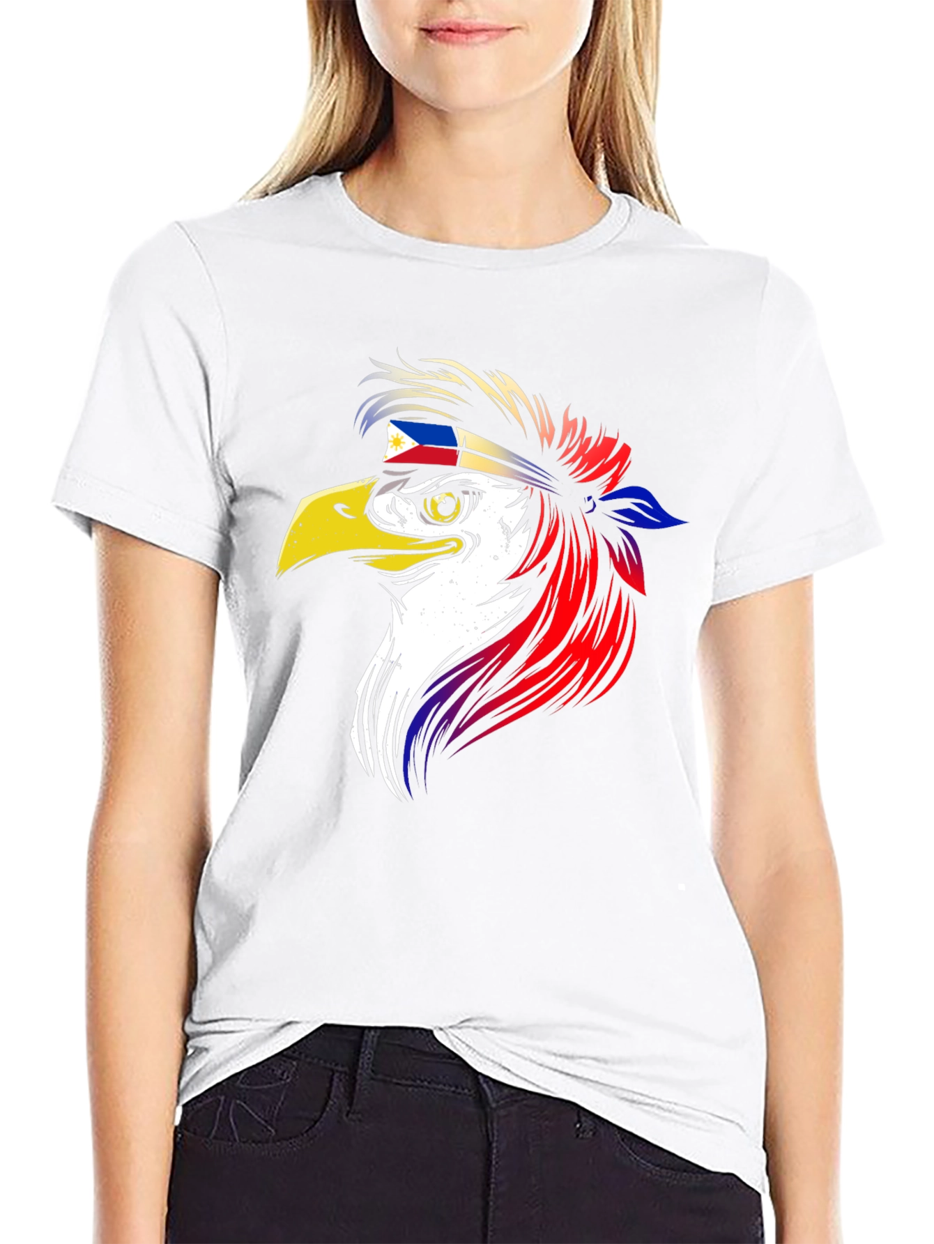 Philippine Eagle T-Shirt - Patriot Design