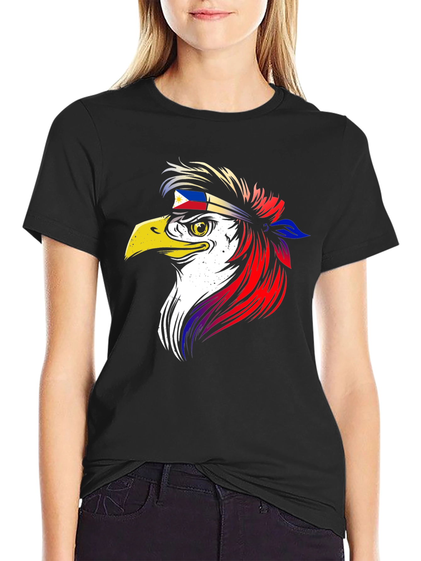 Philippine Eagle T-Shirt - Patriot Design
