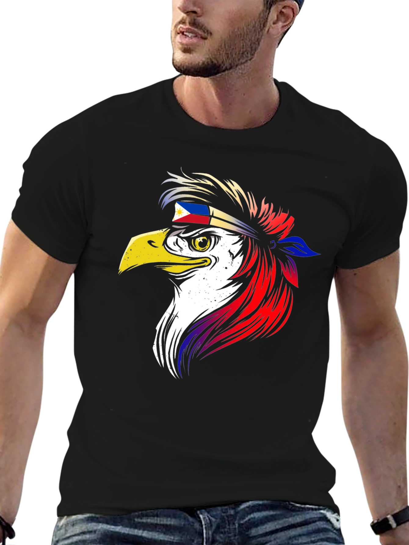 Philippine Eagle T-Shirt - Patriot Design