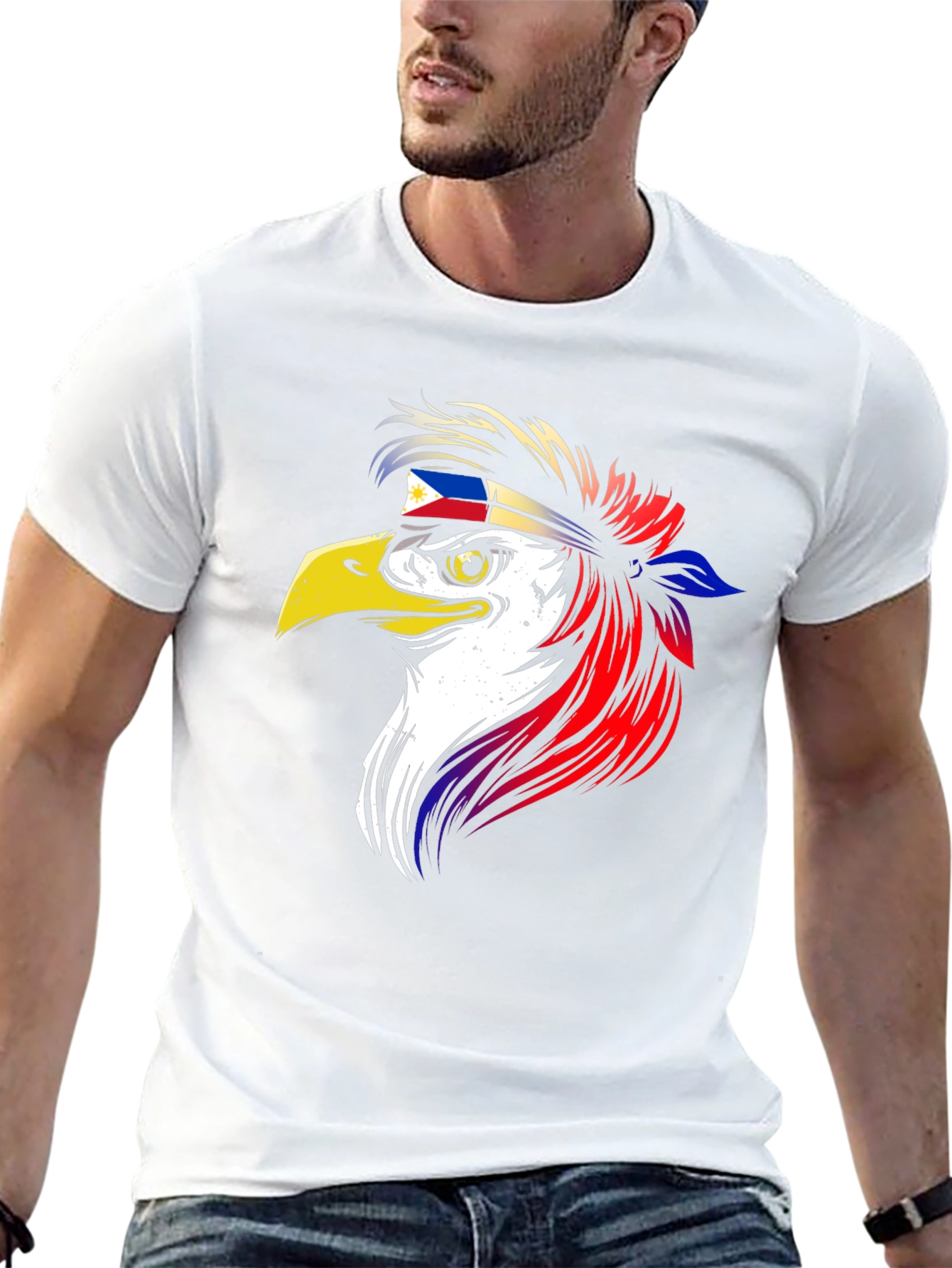 Philippine Eagle T-Shirt - Patriot Design