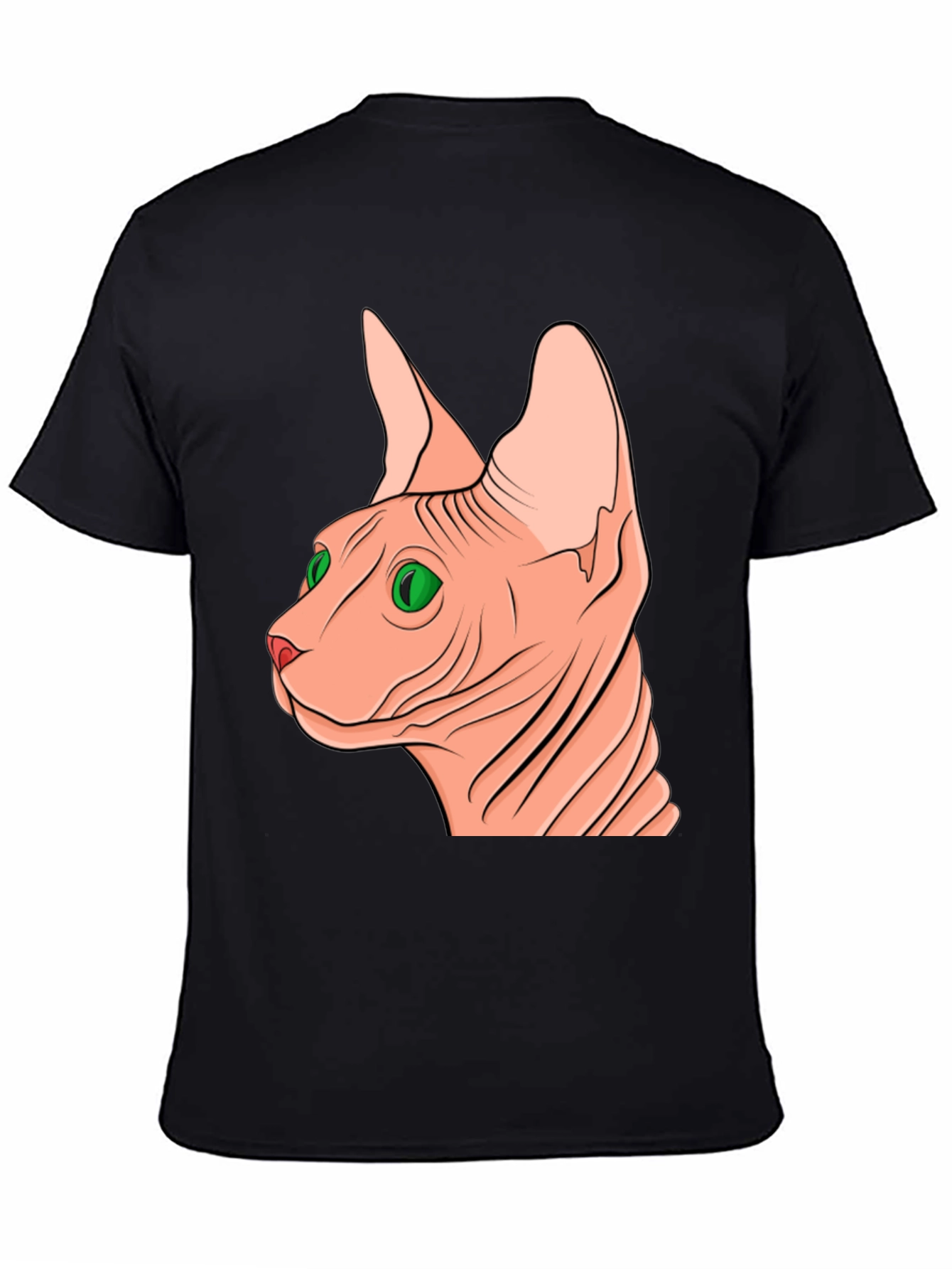 Sphynx Cat Graphic Tee - Unique Design