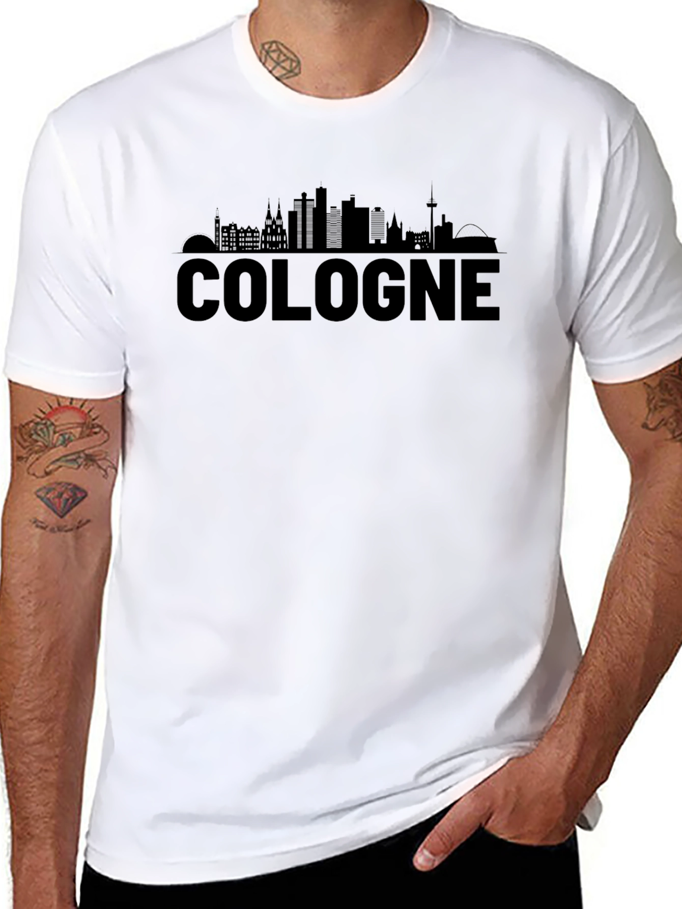 Cologne Skyline T-Shirt - City Pride Apparel