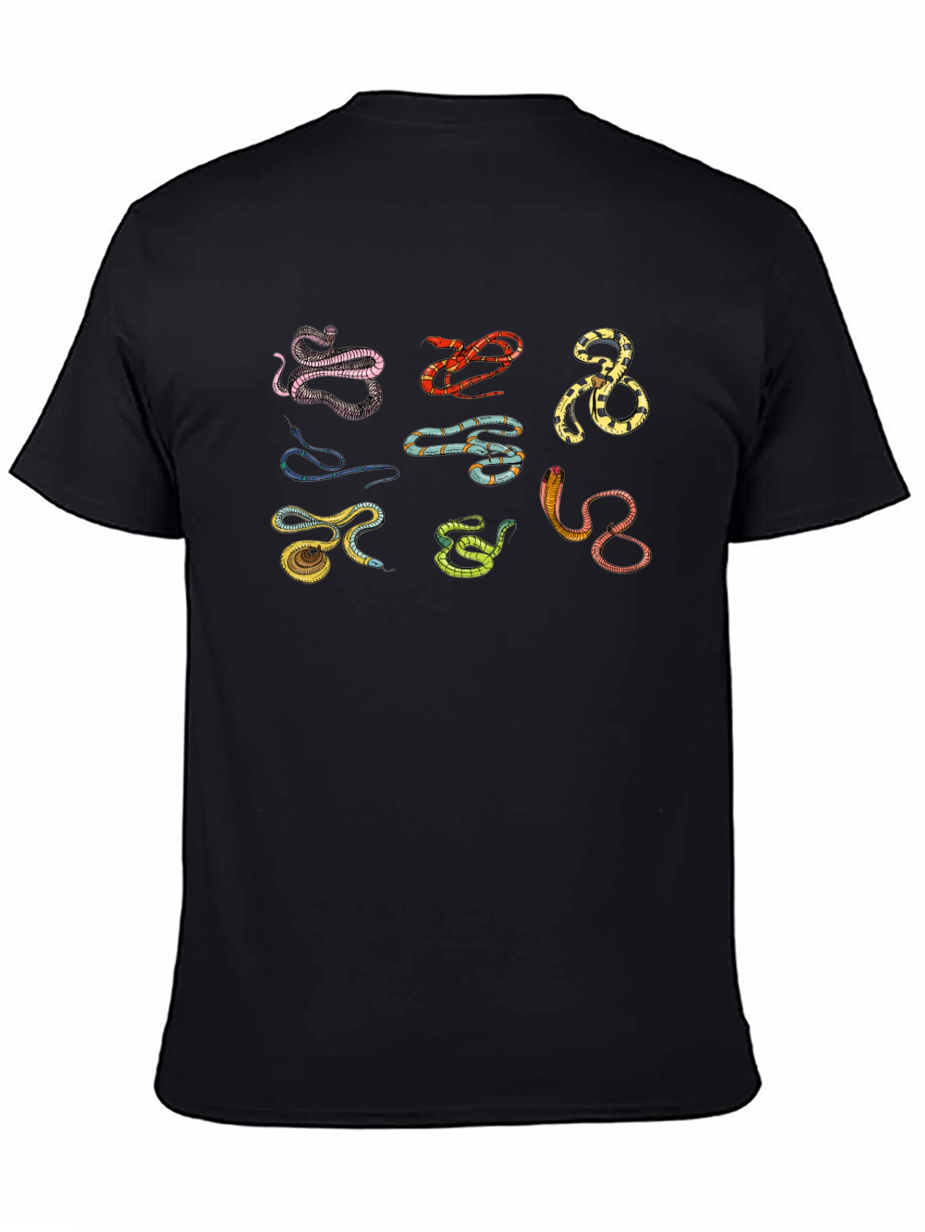 Snakes Graphic T-Shirt - Reptile Lovers Tee