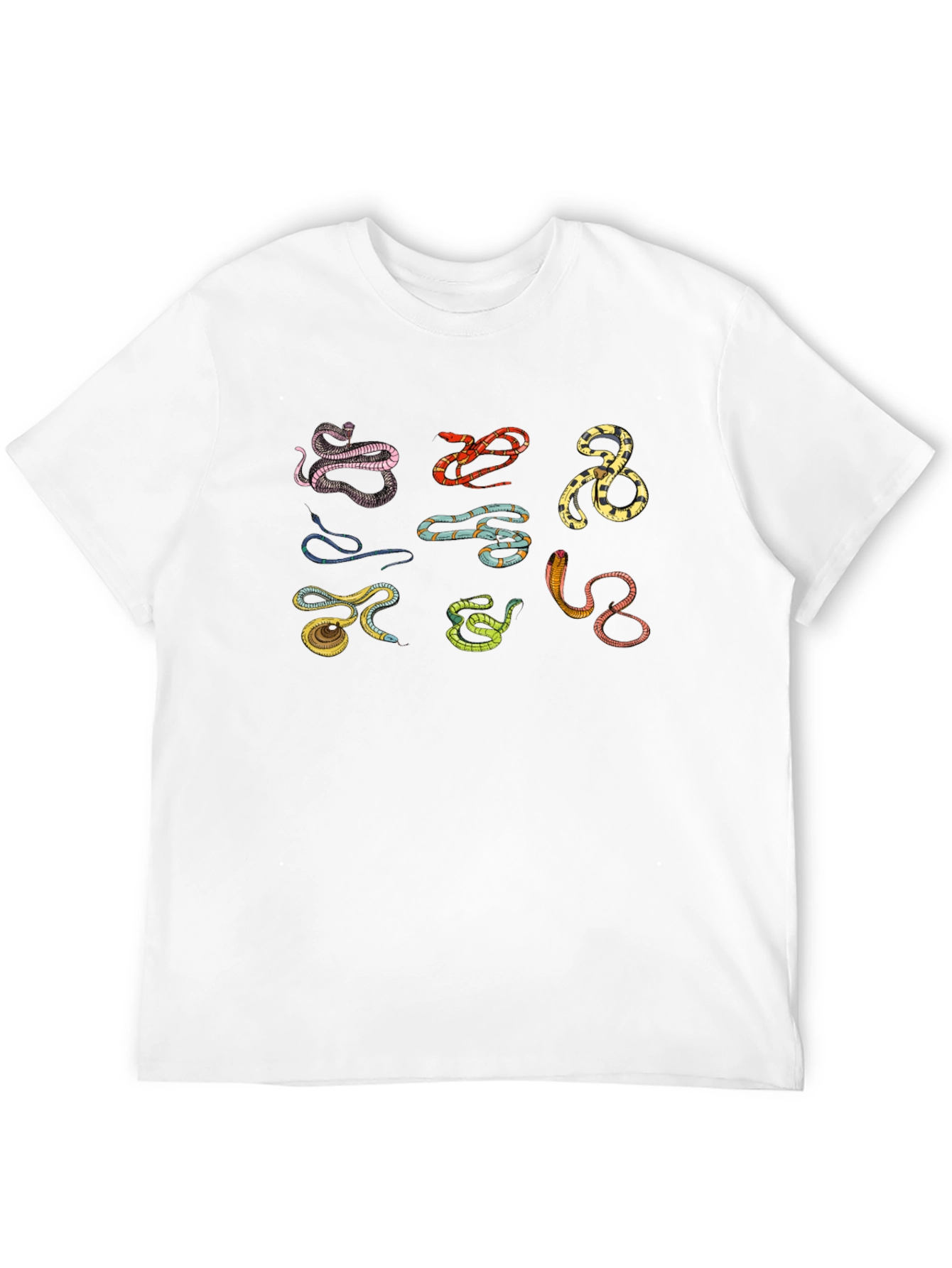Snakes Graphic T-Shirt - Reptile Lovers Tee