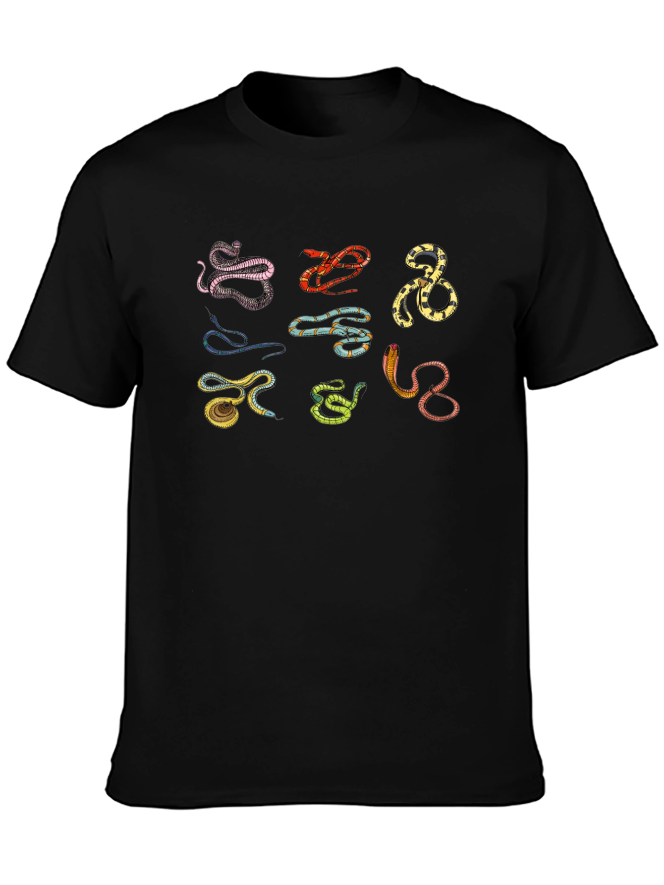 Snakes Graphic T-Shirt - Reptile Lovers Tee