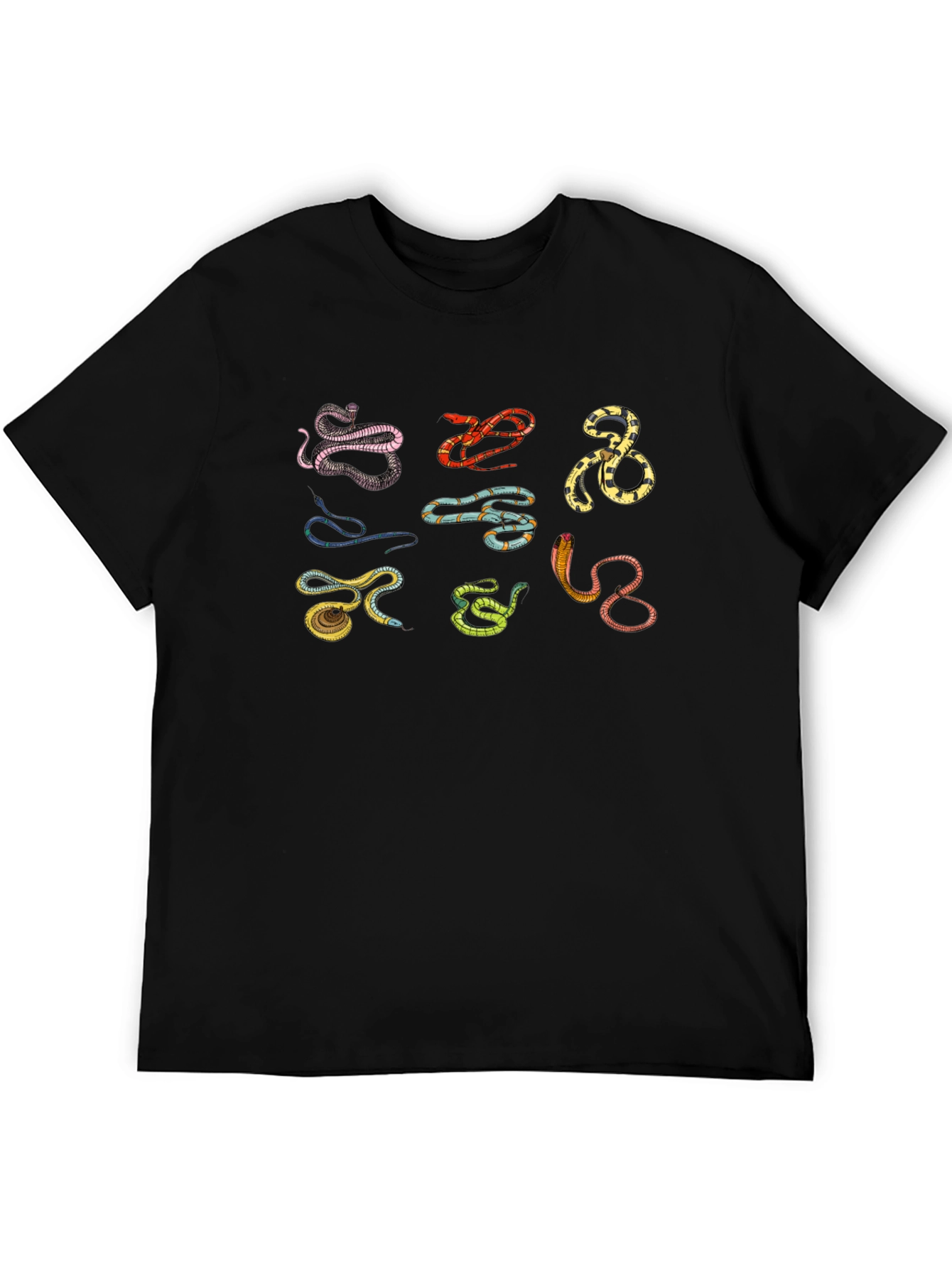 Snakes Graphic T-Shirt - Reptile Lovers Tee