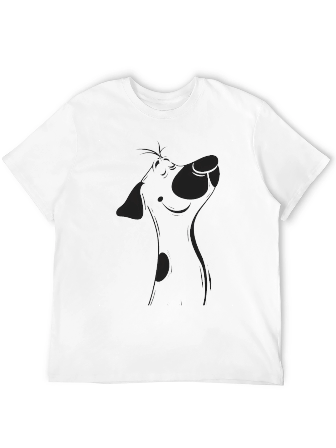 Black Dog Graphic Tee - Casual Comfort