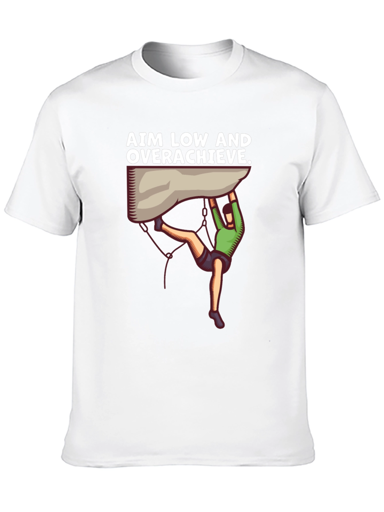 Aim Low Overachieve Climbing T-Shirt