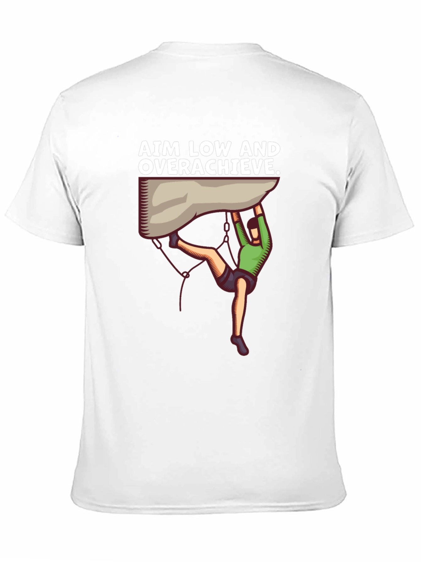 Aim Low Overachieve Climbing T-Shirt