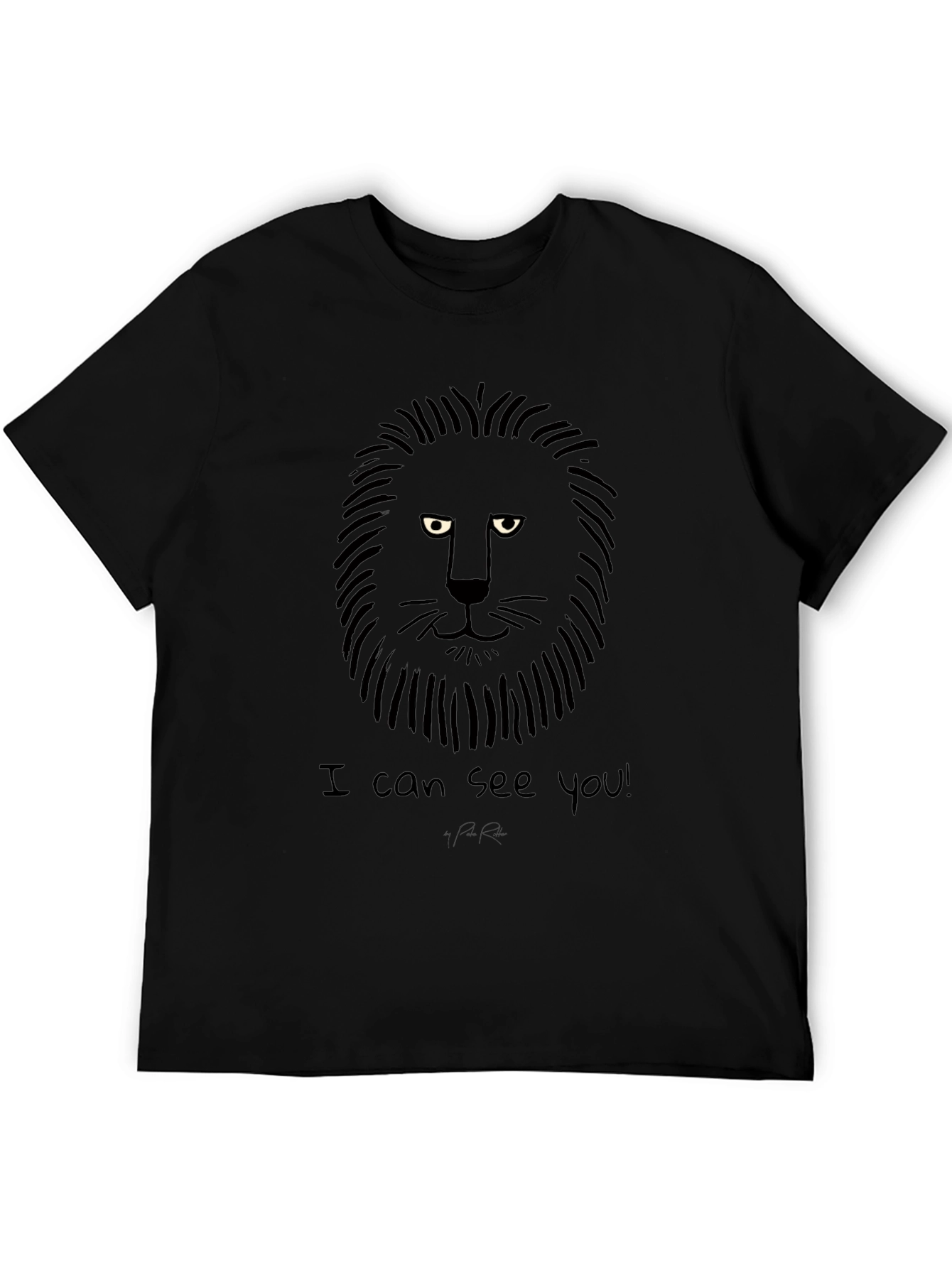 Lion Graphic T-Shirt - I Can See You!