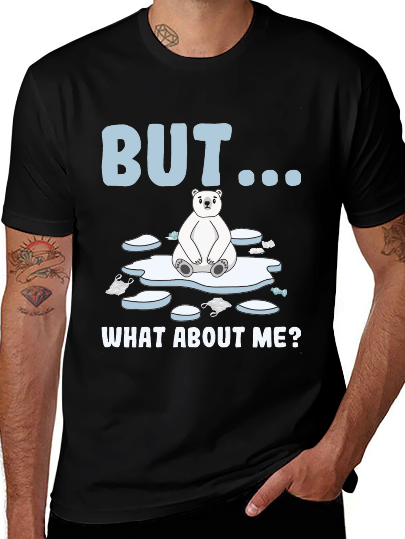 Polar Bear Graphic Tee - But What About Me?