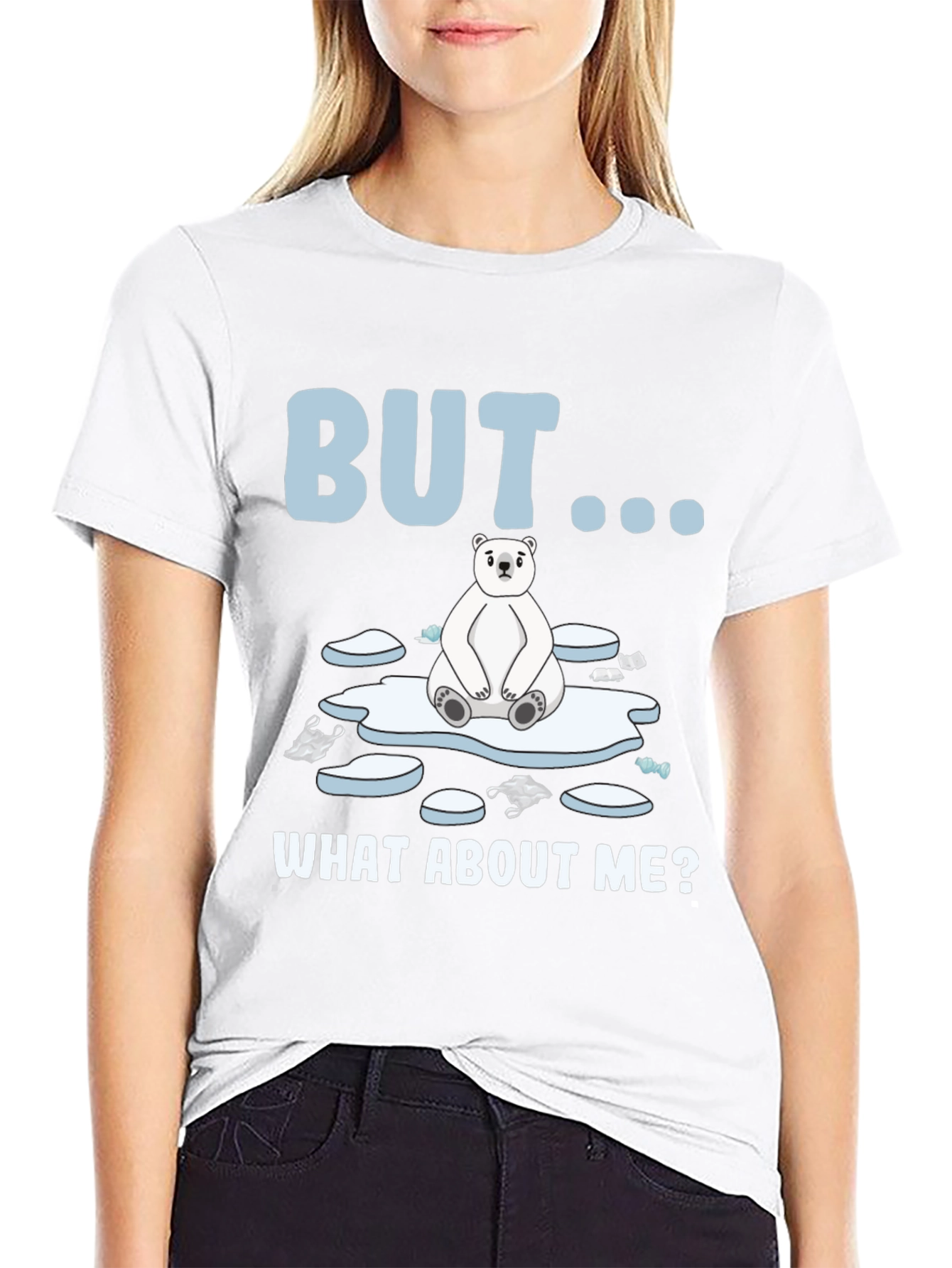 Polar Bear Graphic Tee - But What About Me?