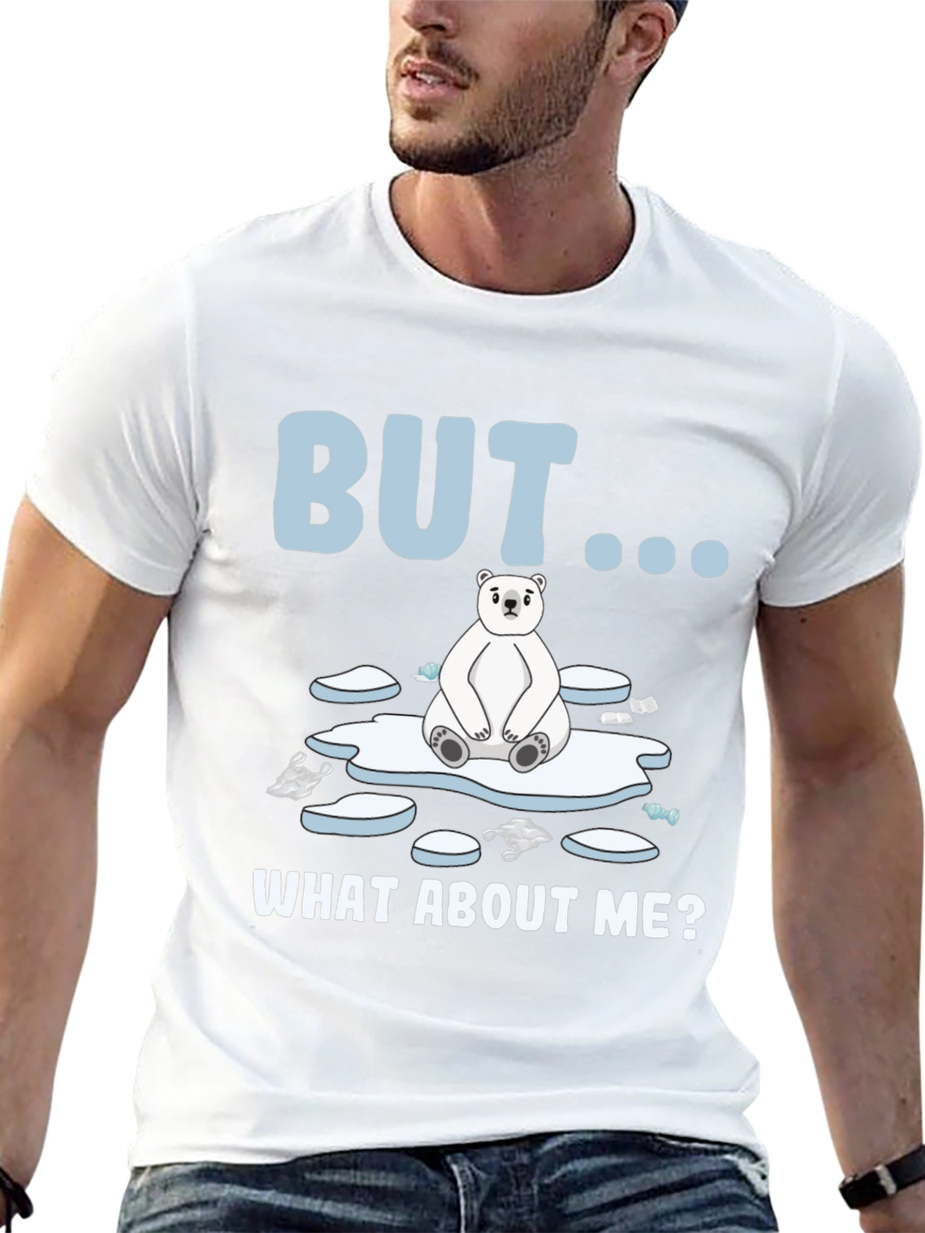 Polar Bear Graphic Tee - But What About Me?