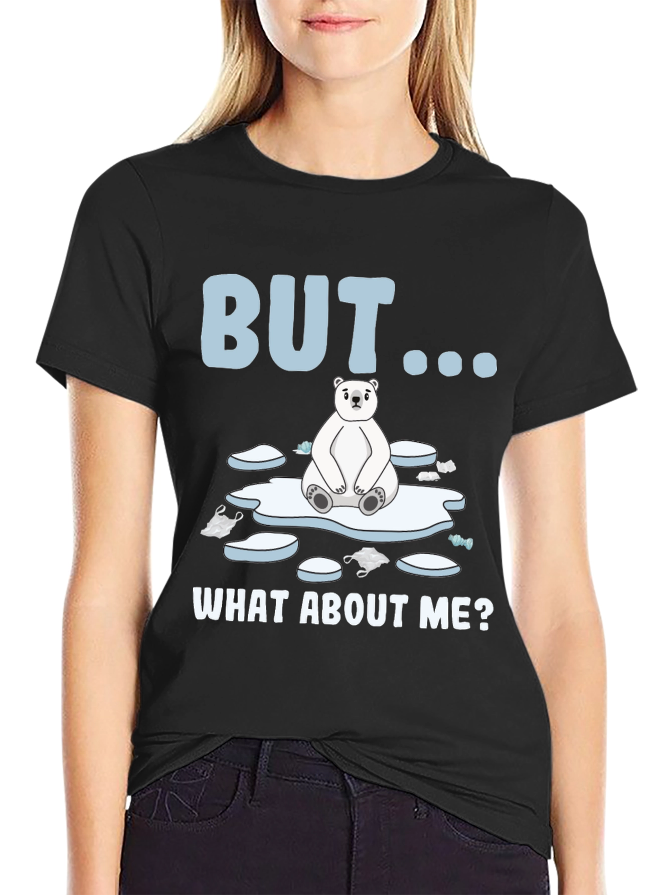 Polar Bear Graphic Tee - But What About Me?