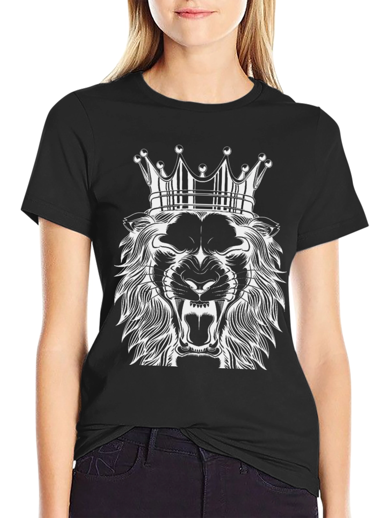 Lion King Graphic Tee - Black T-Shirt