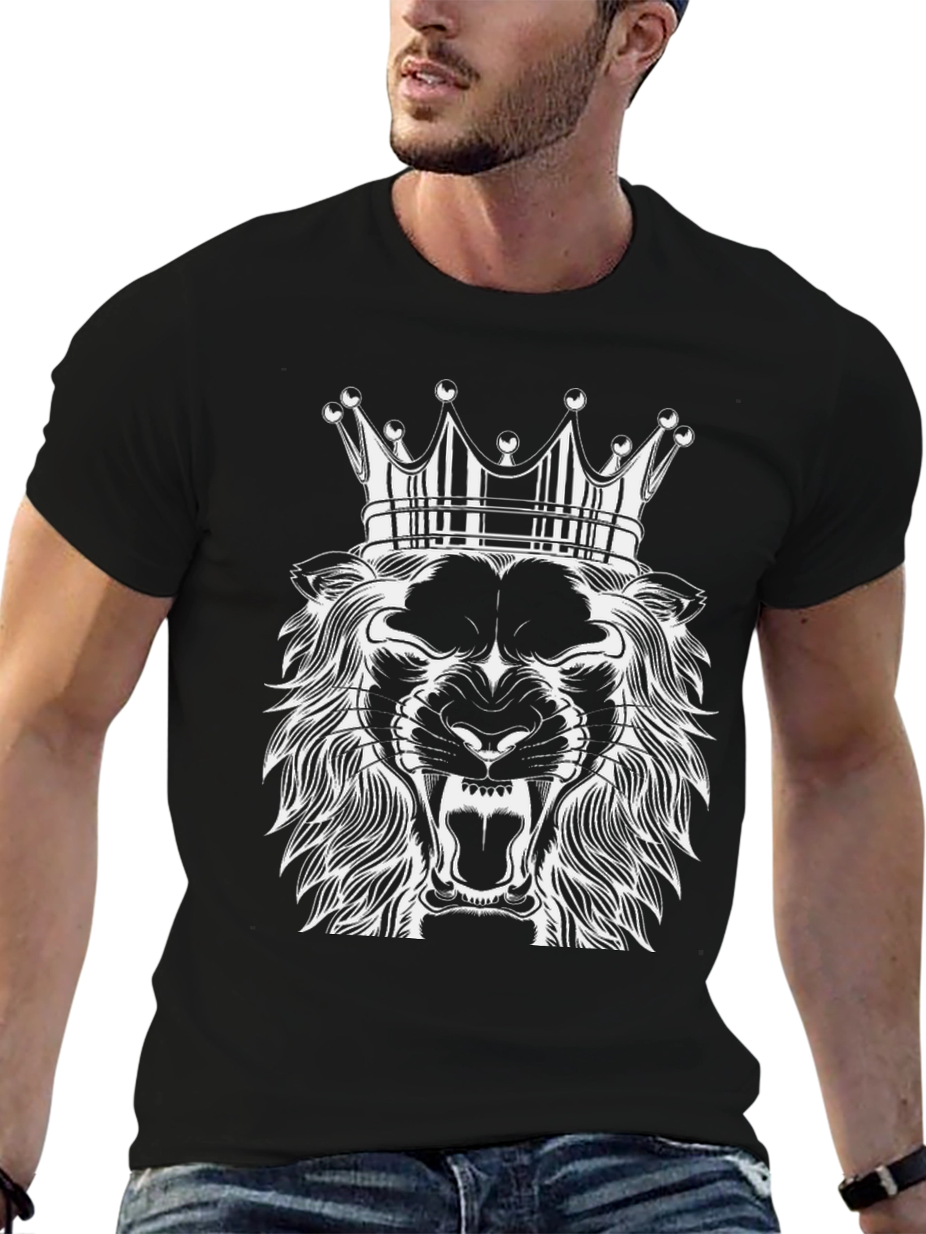 Lion King Graphic Tee - Black T-Shirt