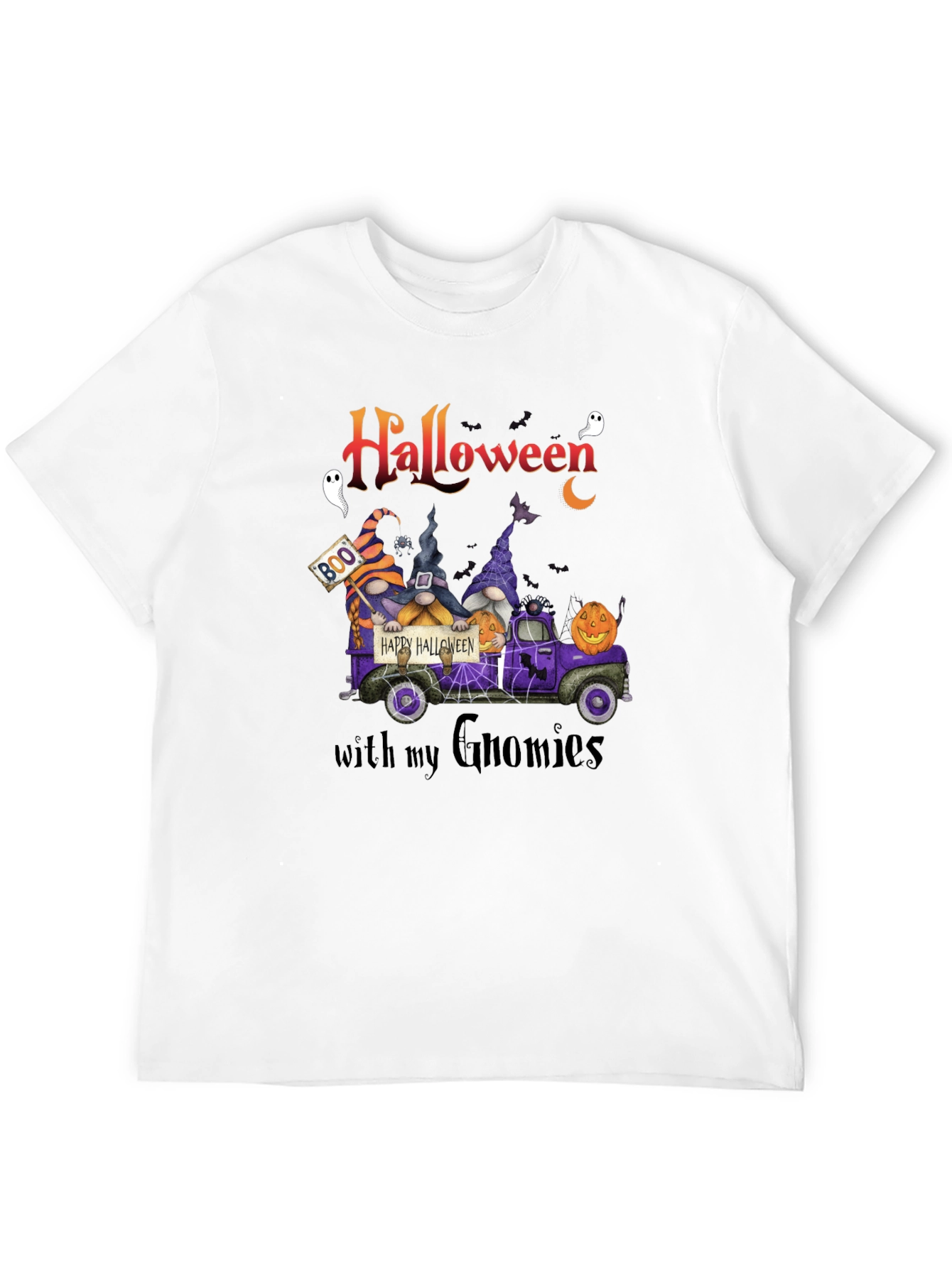 Halloween Gnomies T-Shirt - Spooky Fun