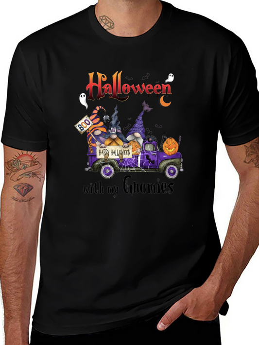 Halloween Gnomies T-Shirt - Spooky Fun