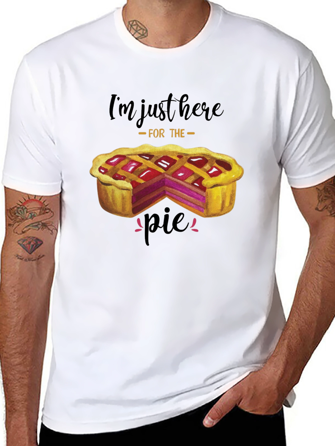 Im Just Here For The Pie T-Shirt