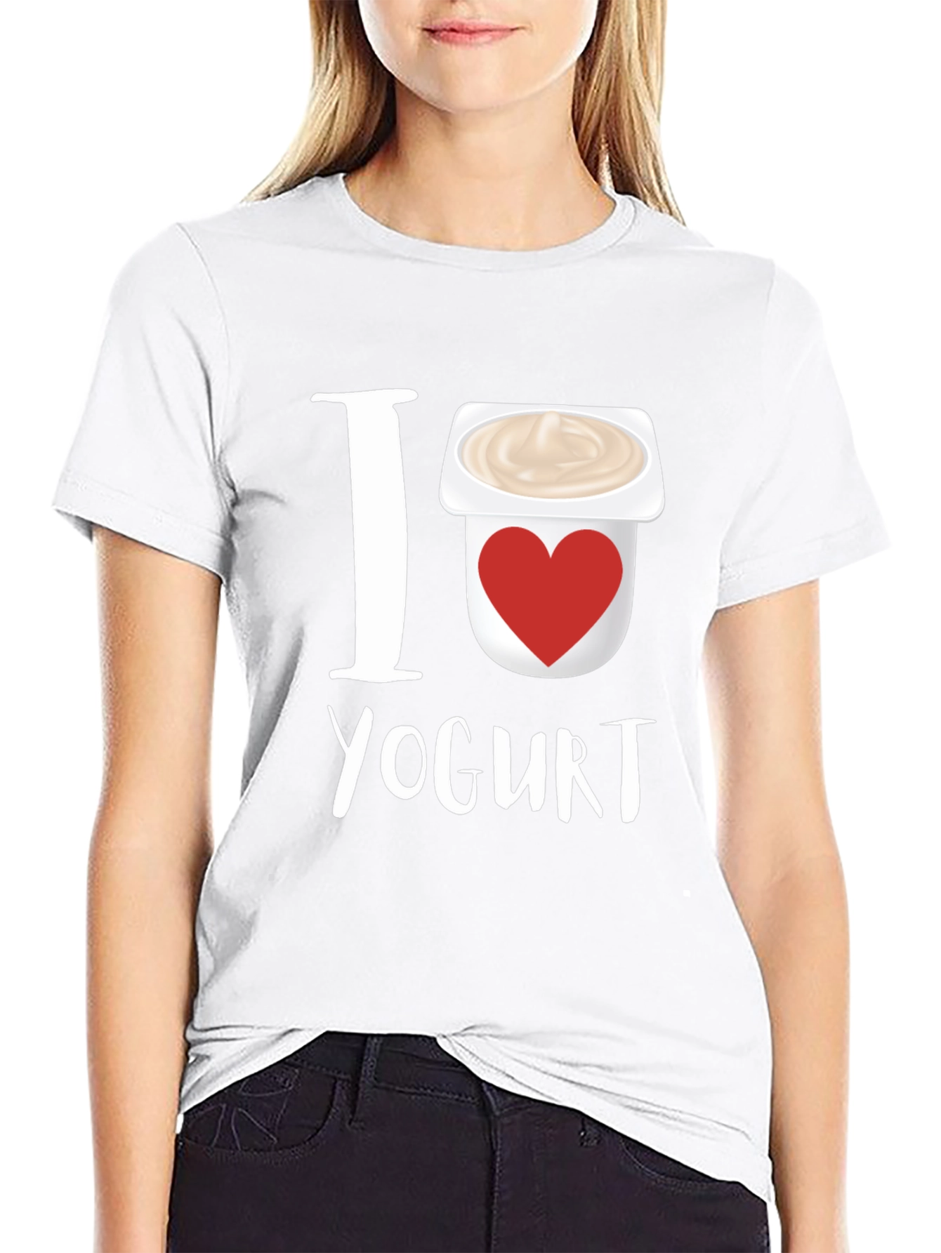 I Heart Yogurt Graphic Tee