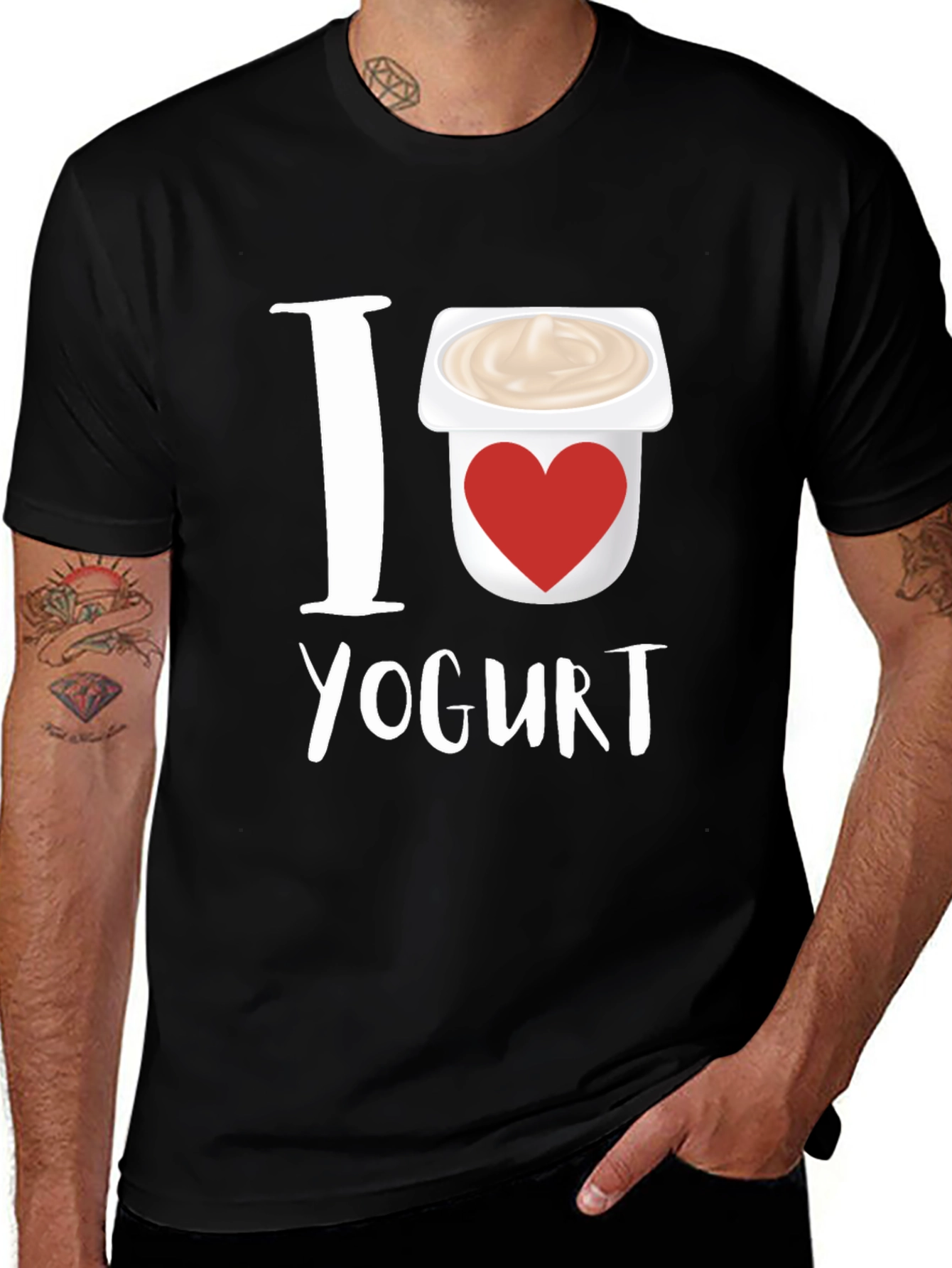 I Heart Yogurt Graphic Tee