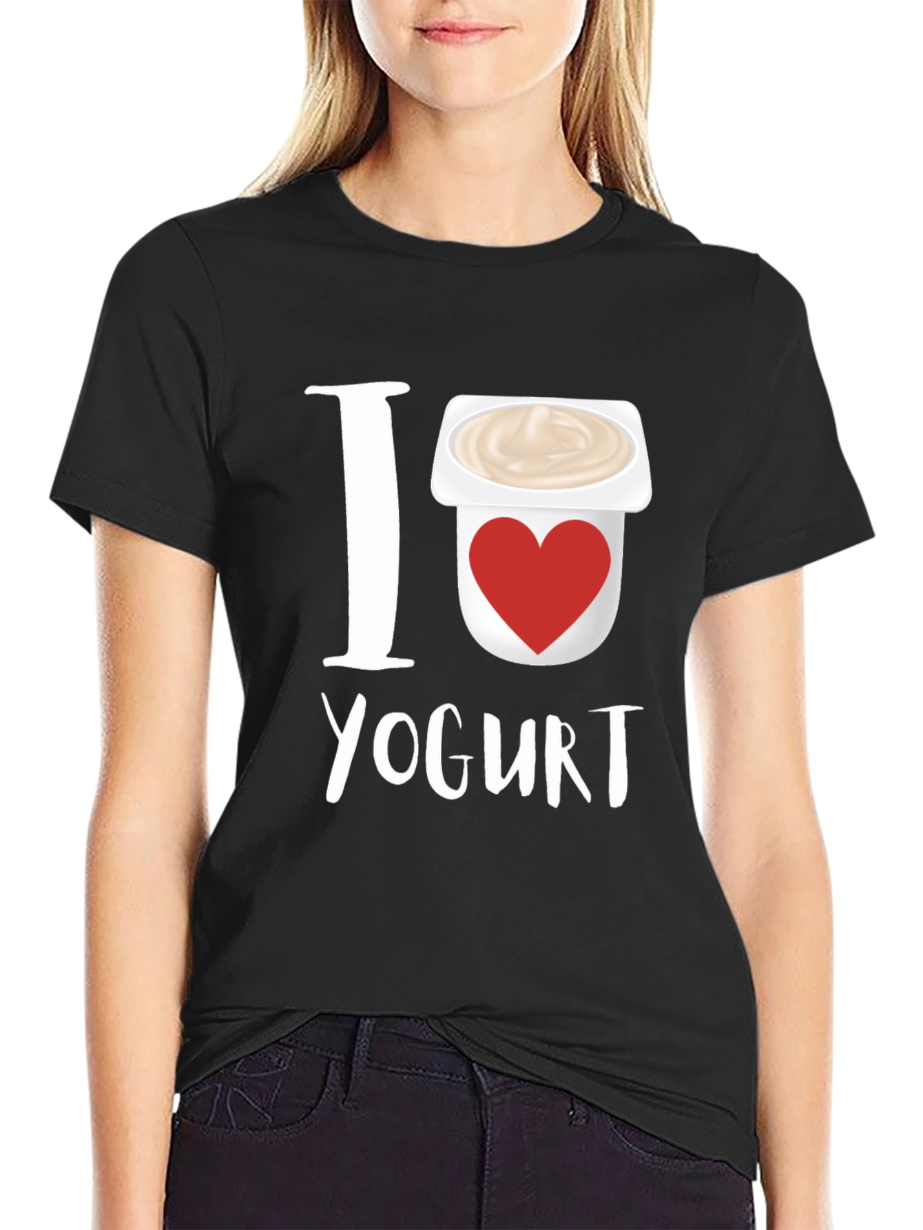 I Heart Yogurt Graphic Tee