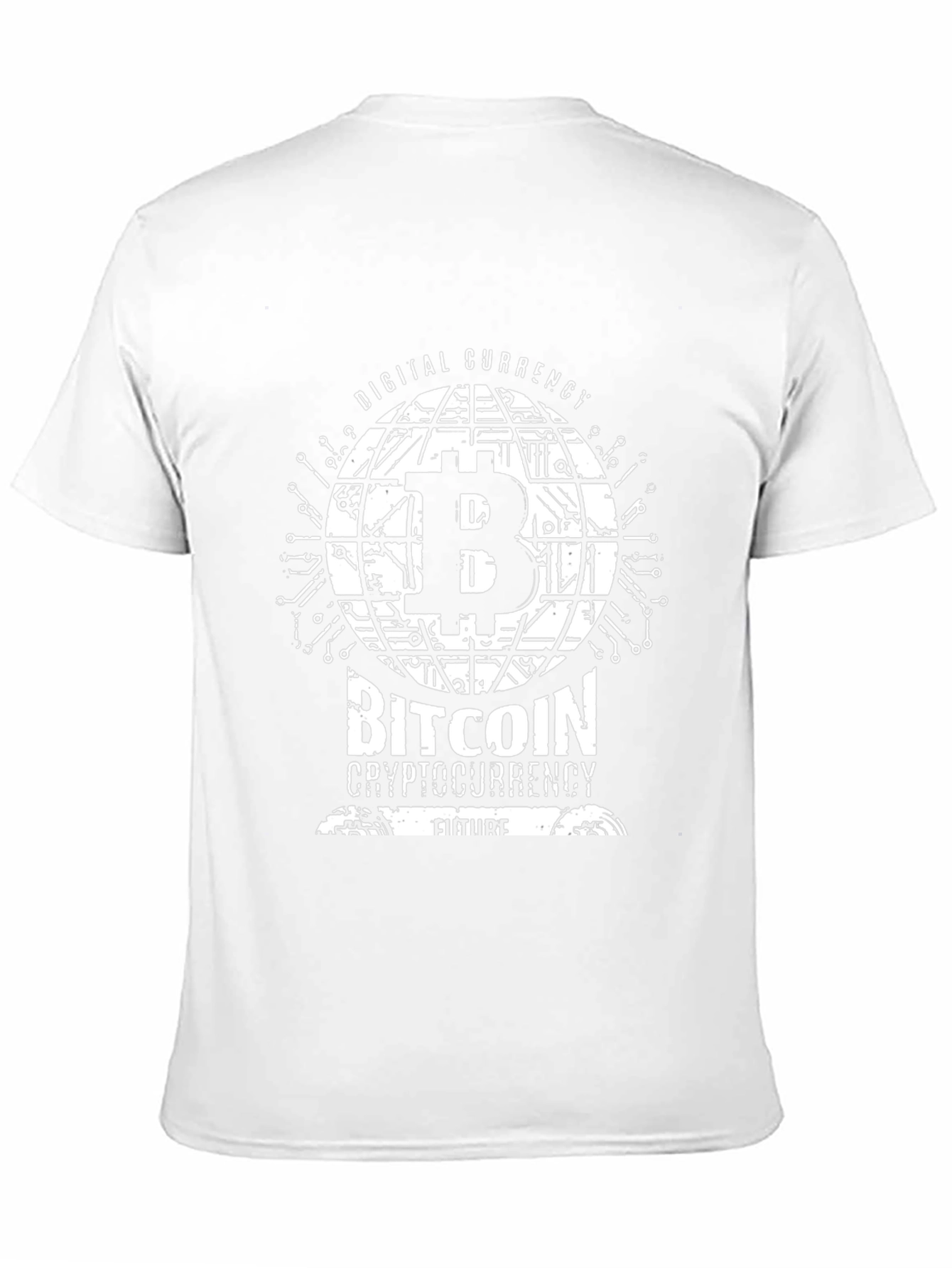 Bitcoin Cryptocurrency Black T-Shirt