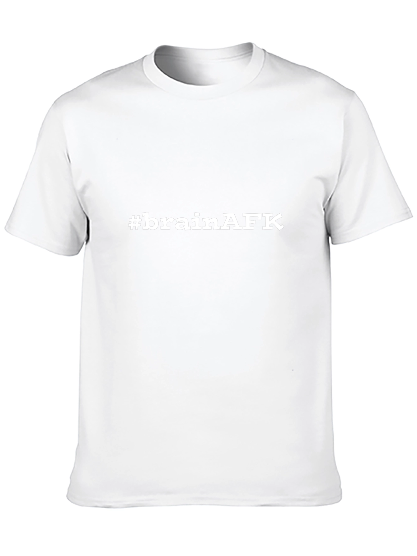 #brainAFK T-Shirt - Casual Style Comfortable Fit