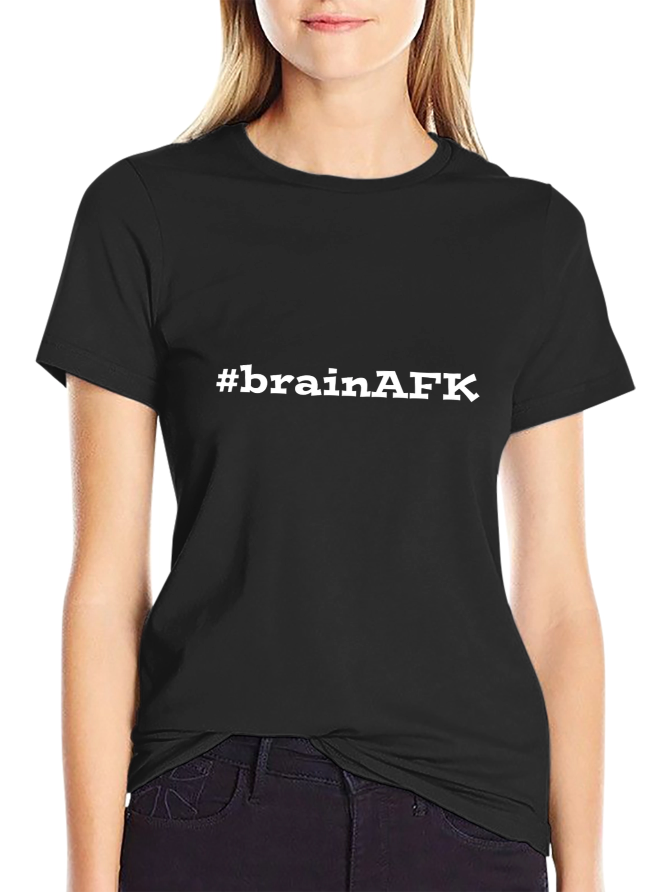 #brainAFK T-Shirt - Casual Style Comfortable Fit