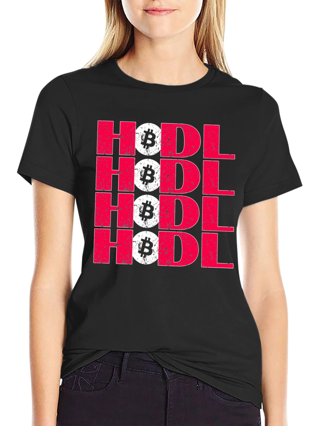 HODL Bitcoin Crypto T-Shirt