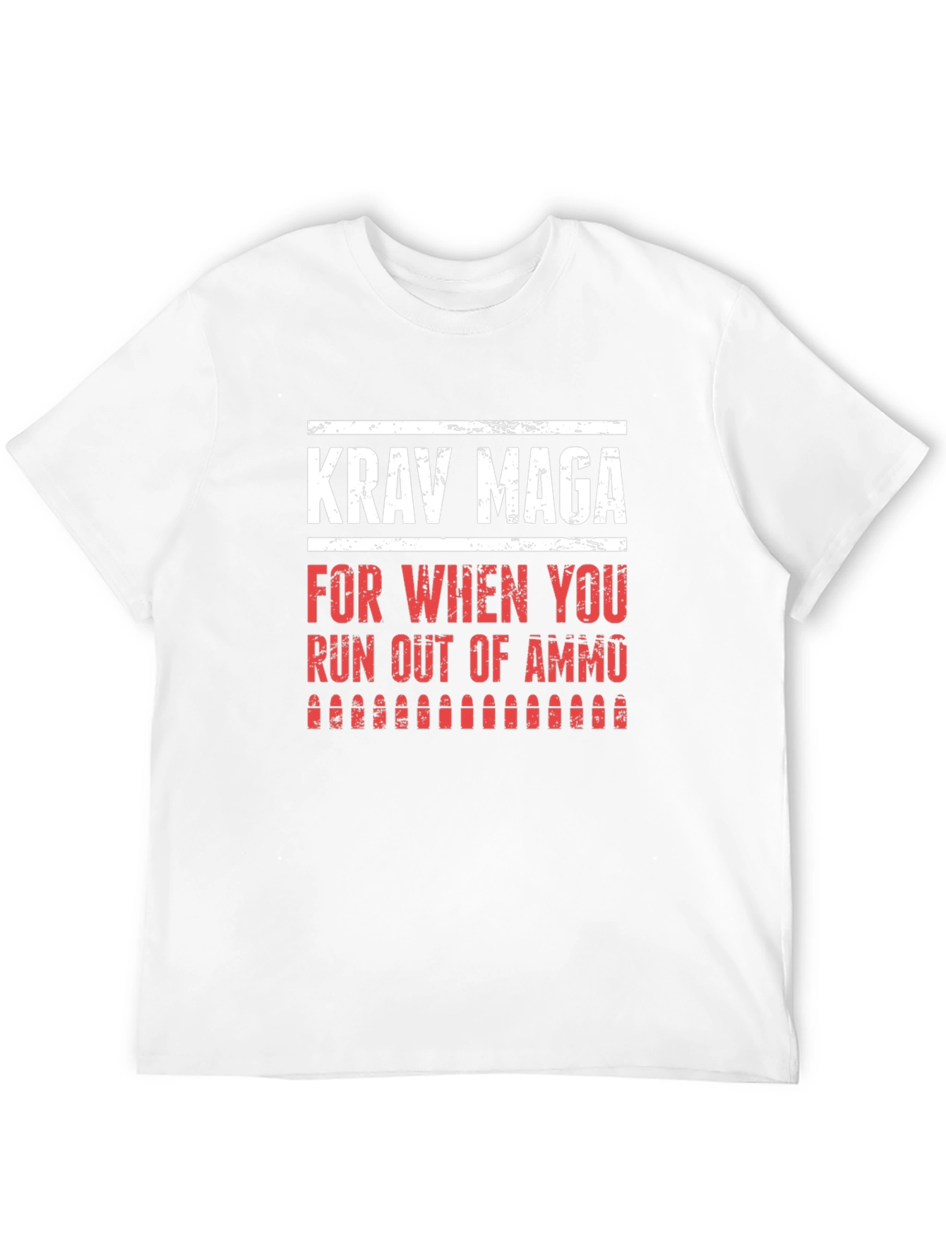 Krav Maga Out of Ammo Graphic T-Shirt