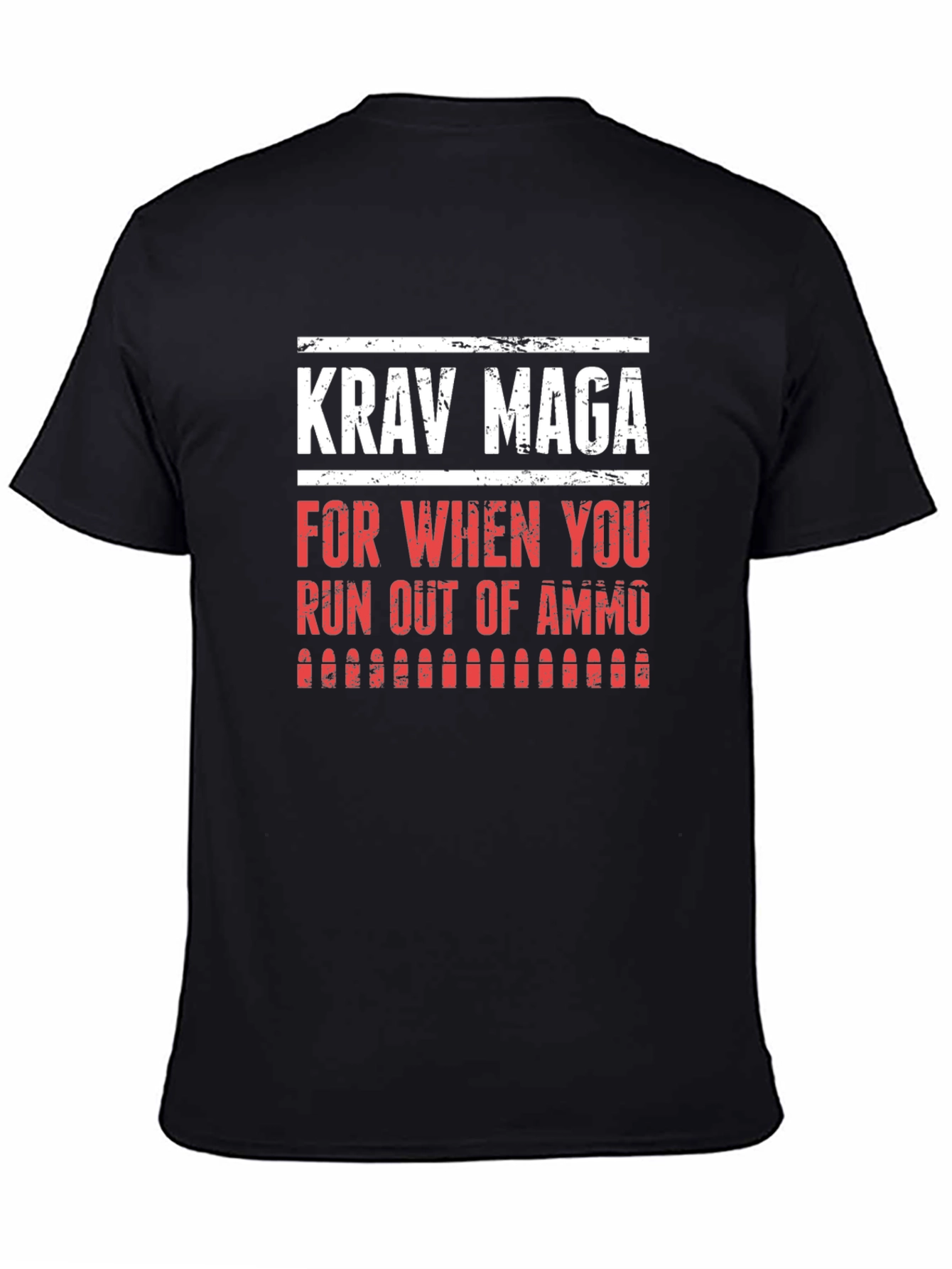 Krav Maga Out of Ammo Graphic T-Shirt