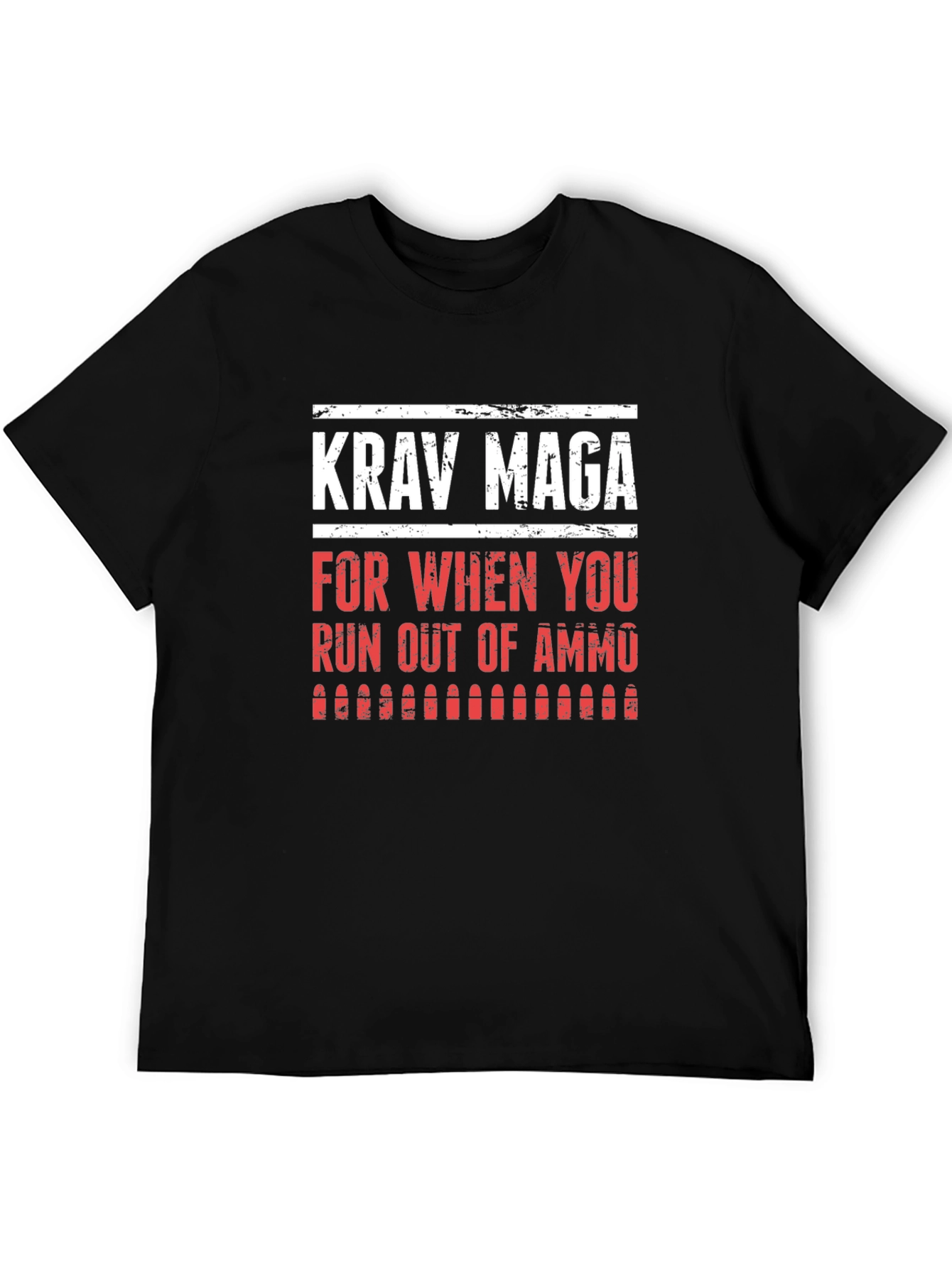 Krav Maga Out of Ammo Graphic T-Shirt