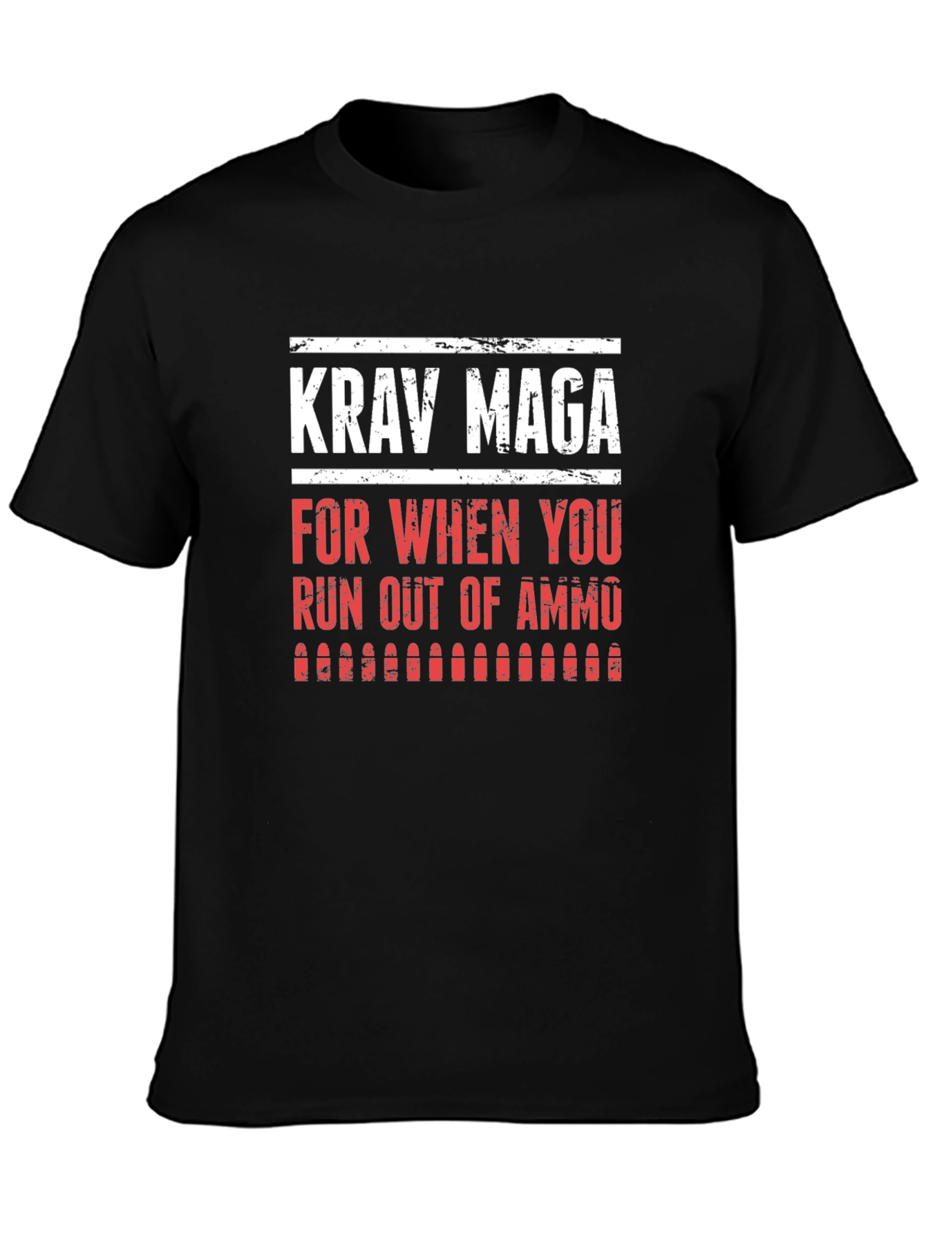 Krav Maga Out of Ammo Graphic T-Shirt