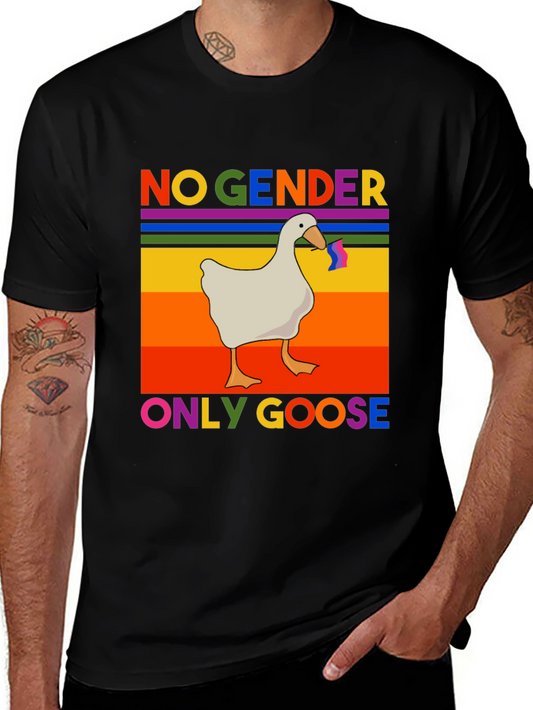 No Gender Only Goose LGBTQ Pride T-Shirt