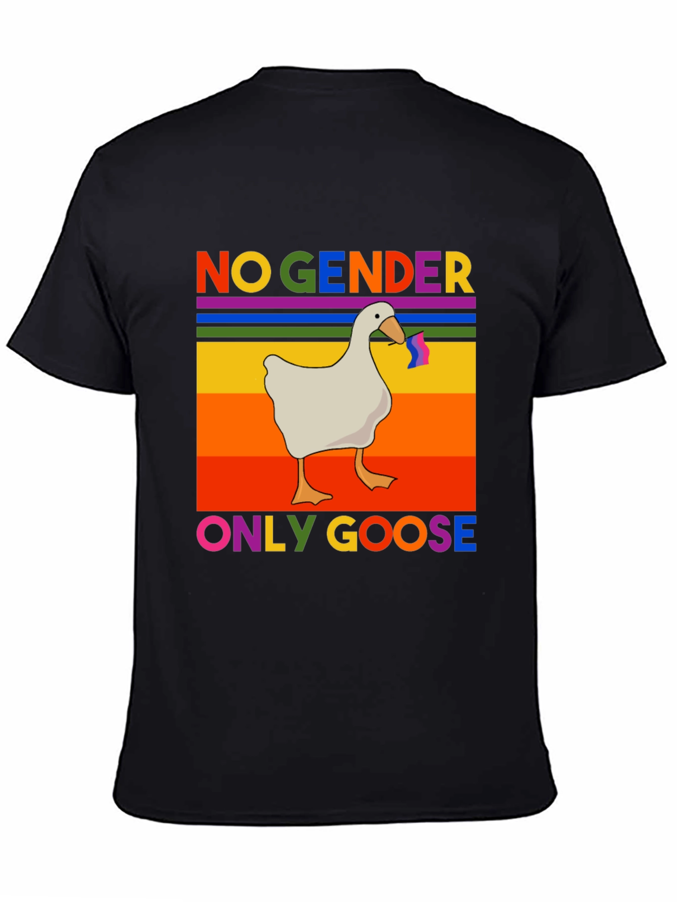 No Gender Only Goose LGBTQ Pride T-Shirt