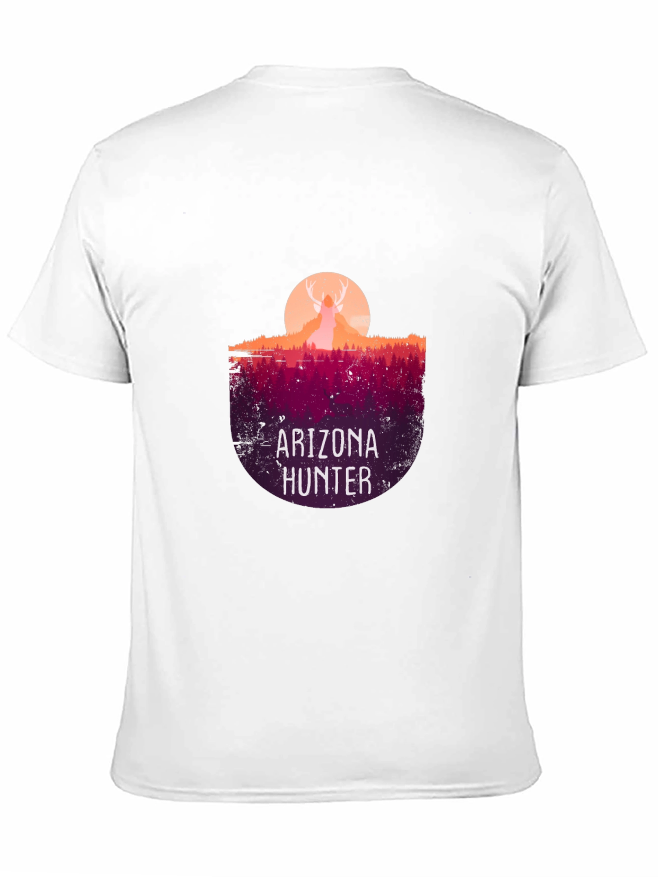 Arizona Hunter Graphic Tee - Black Cotton