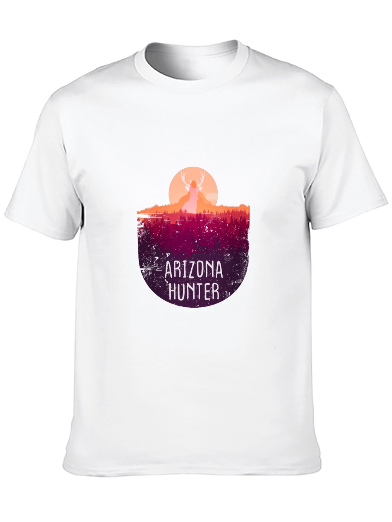 Arizona Hunter Graphic Tee - Black Cotton