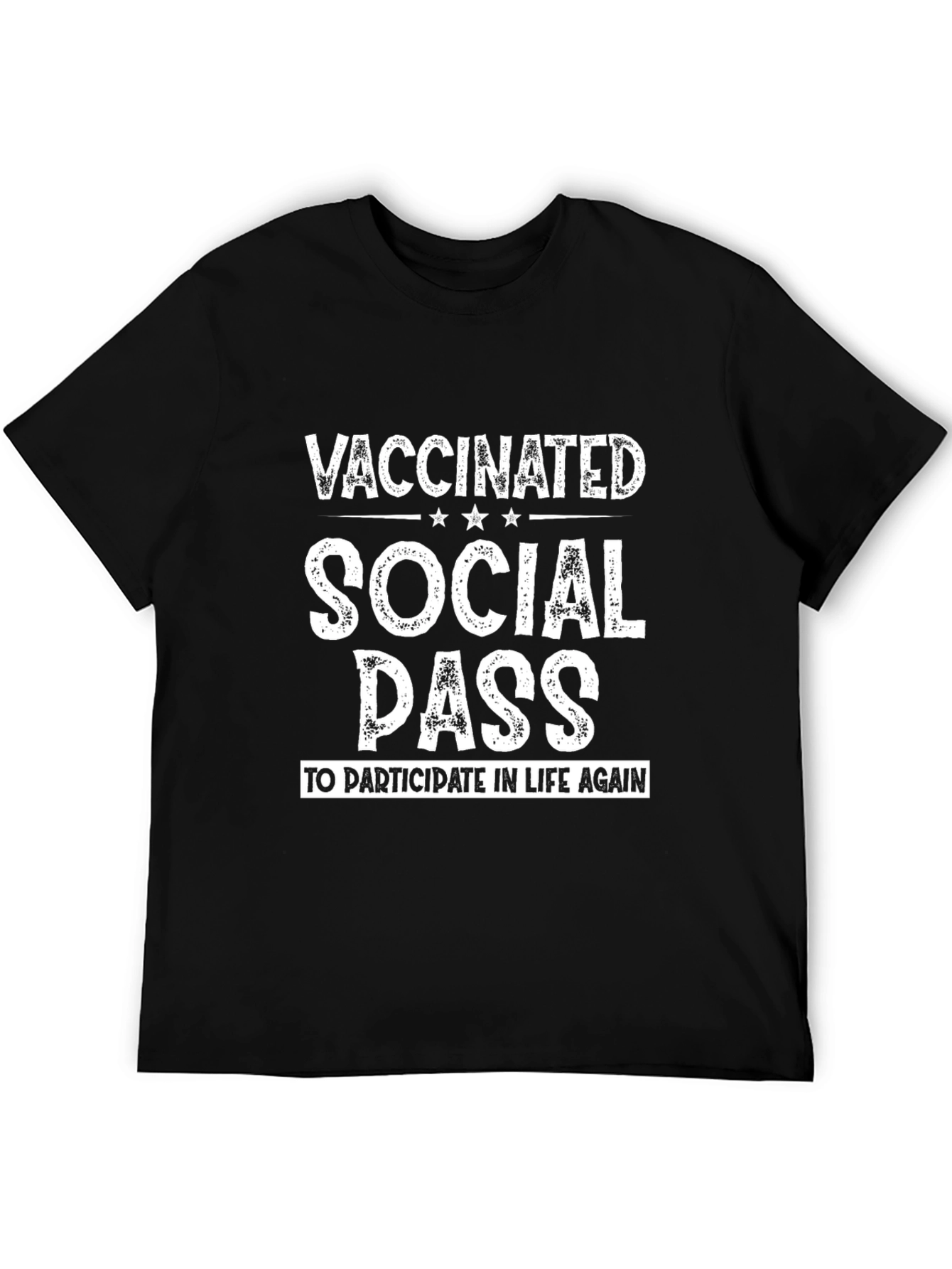 Vaccinated Social Pass T-Shirt