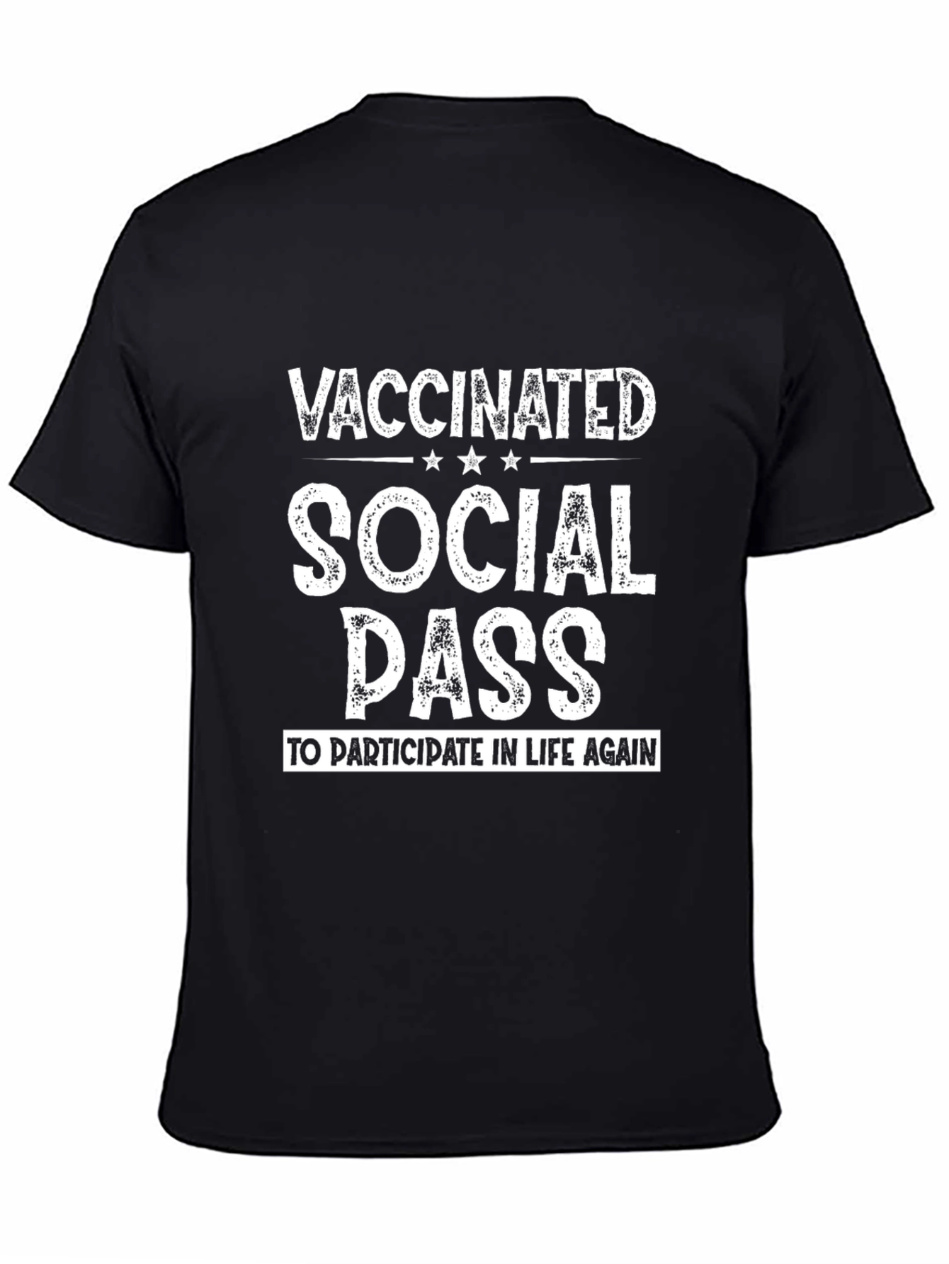 Vaccinated Social Pass T-Shirt