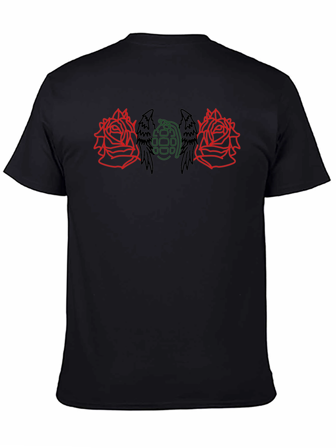 Rose & Grenade Graphic Tee