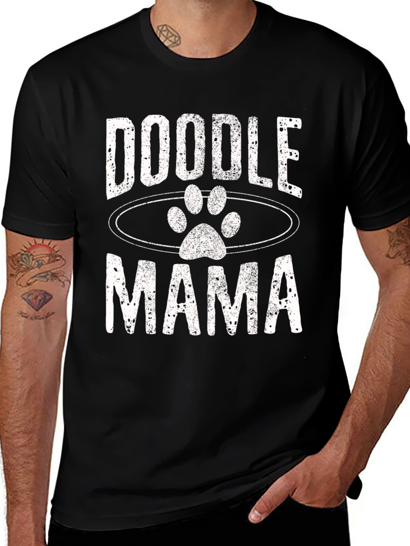 Doodle Mama T-Shirt Dog Lover Tee
