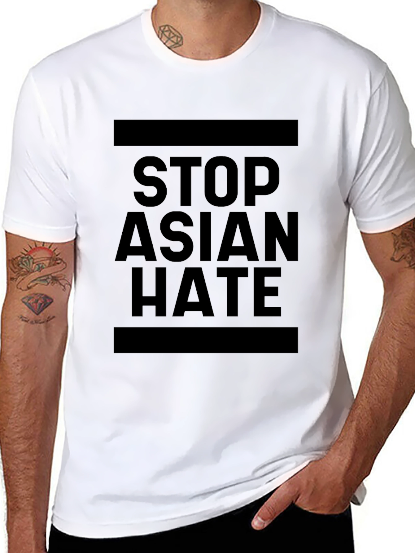 Stop Asian Hate T-Shirt - Bold Statement Tee