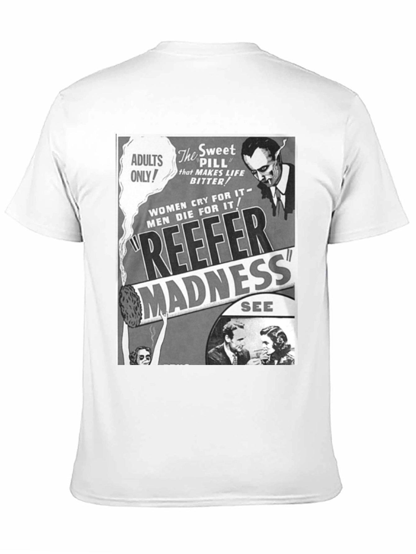 Reefer Madness Graphic Tee - Cult Classic Film T-Shirt