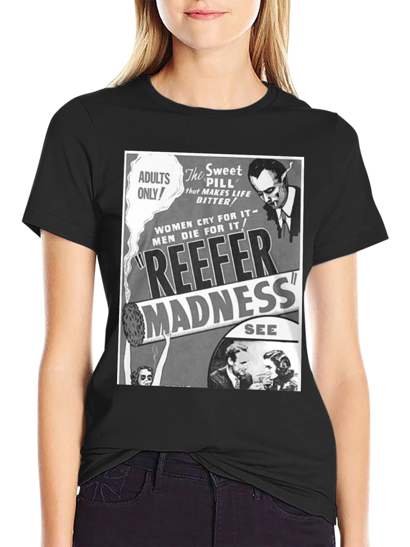Reefer Madness Graphic Tee - Cult Classic Film T-Shirt