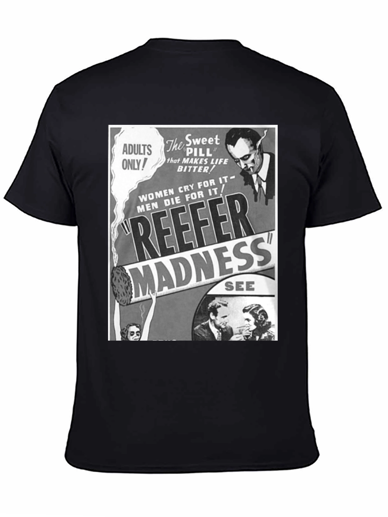 Reefer Madness Graphic Tee - Cult Classic Film T-Shirt