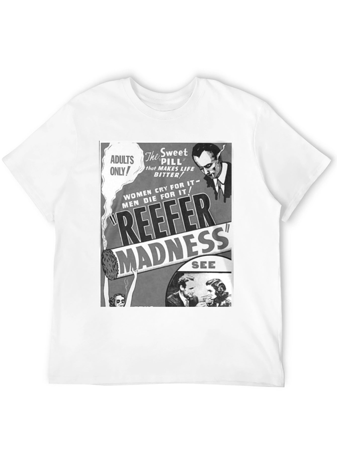 Reefer Madness Graphic Tee - Cult Classic Film T-Shirt