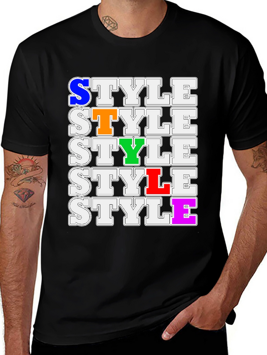 Colorful Style Graphic Tee