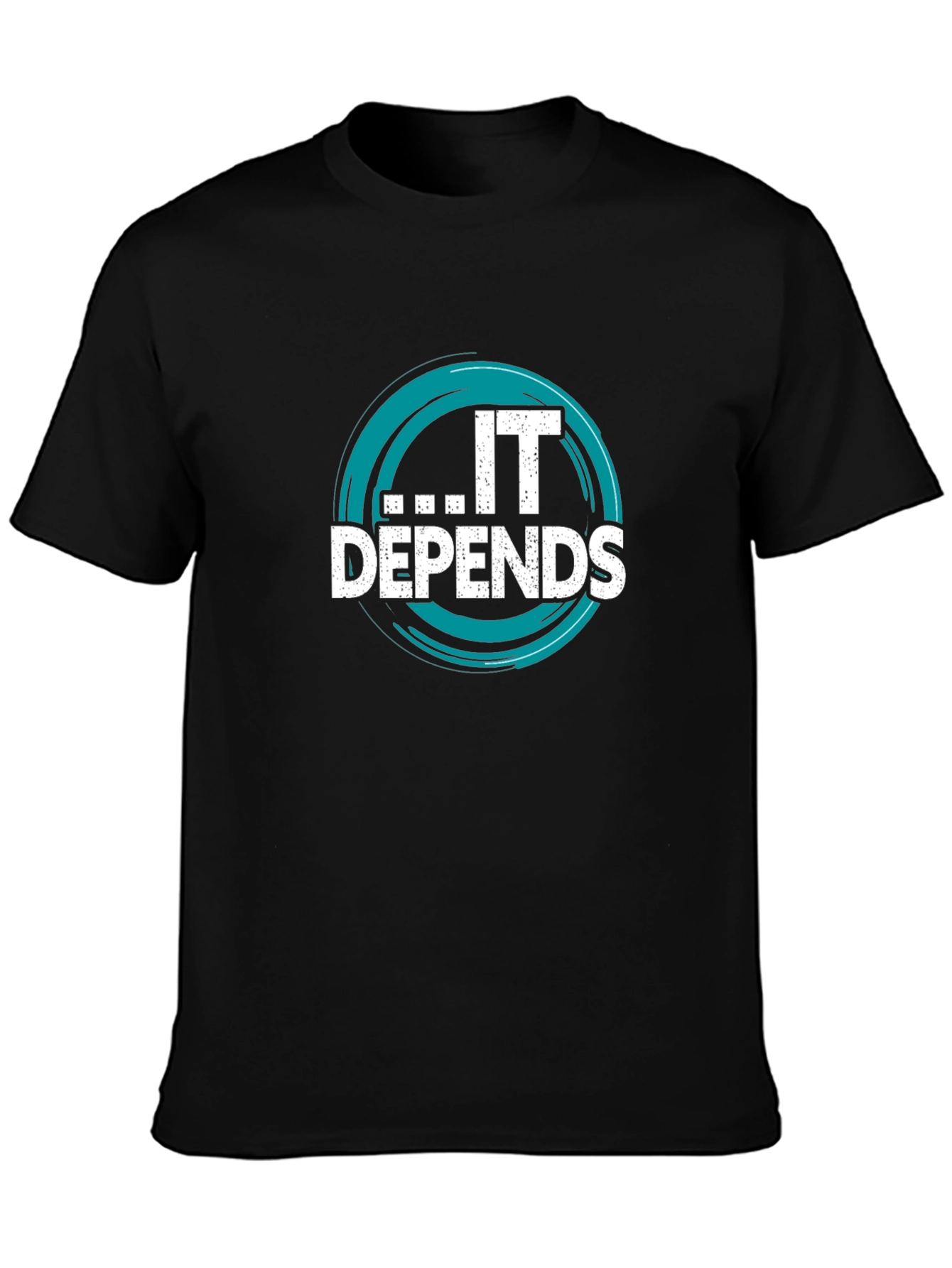 IT Depends Graphic Tee - Funny Tech T-Shirt